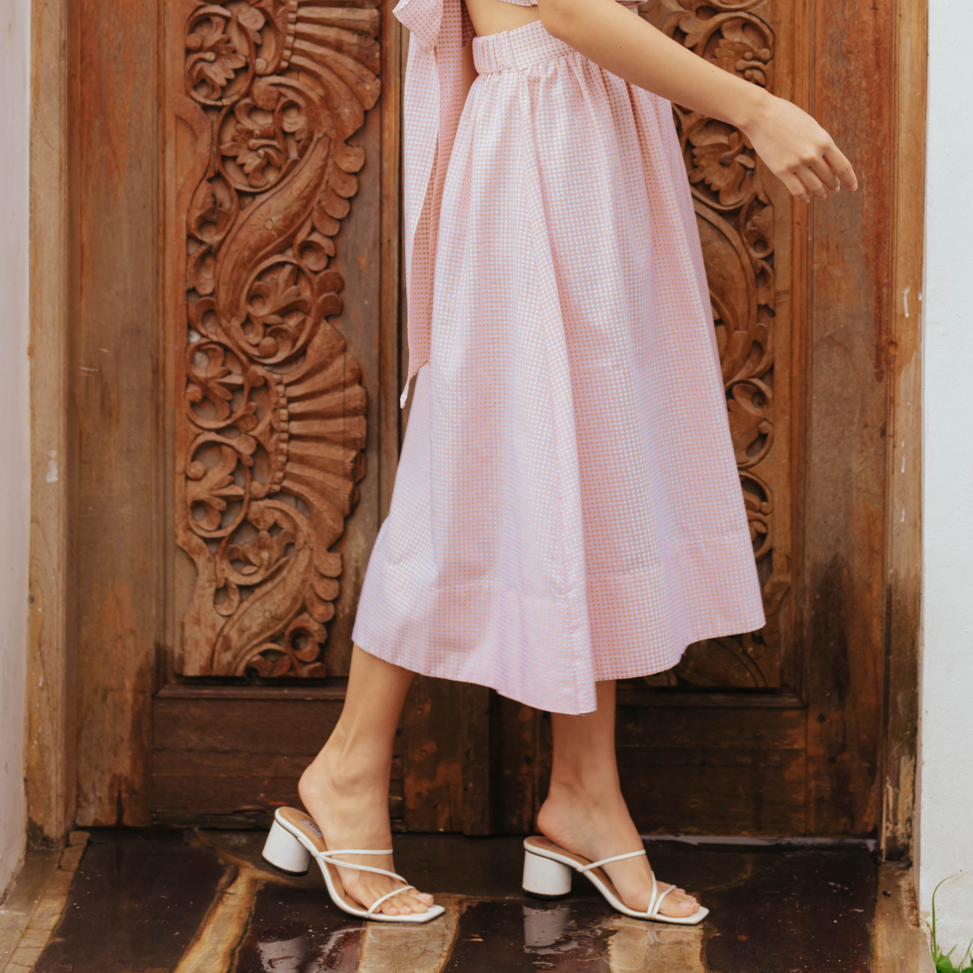 Lolliestory Pari Cotton Midi Skirt