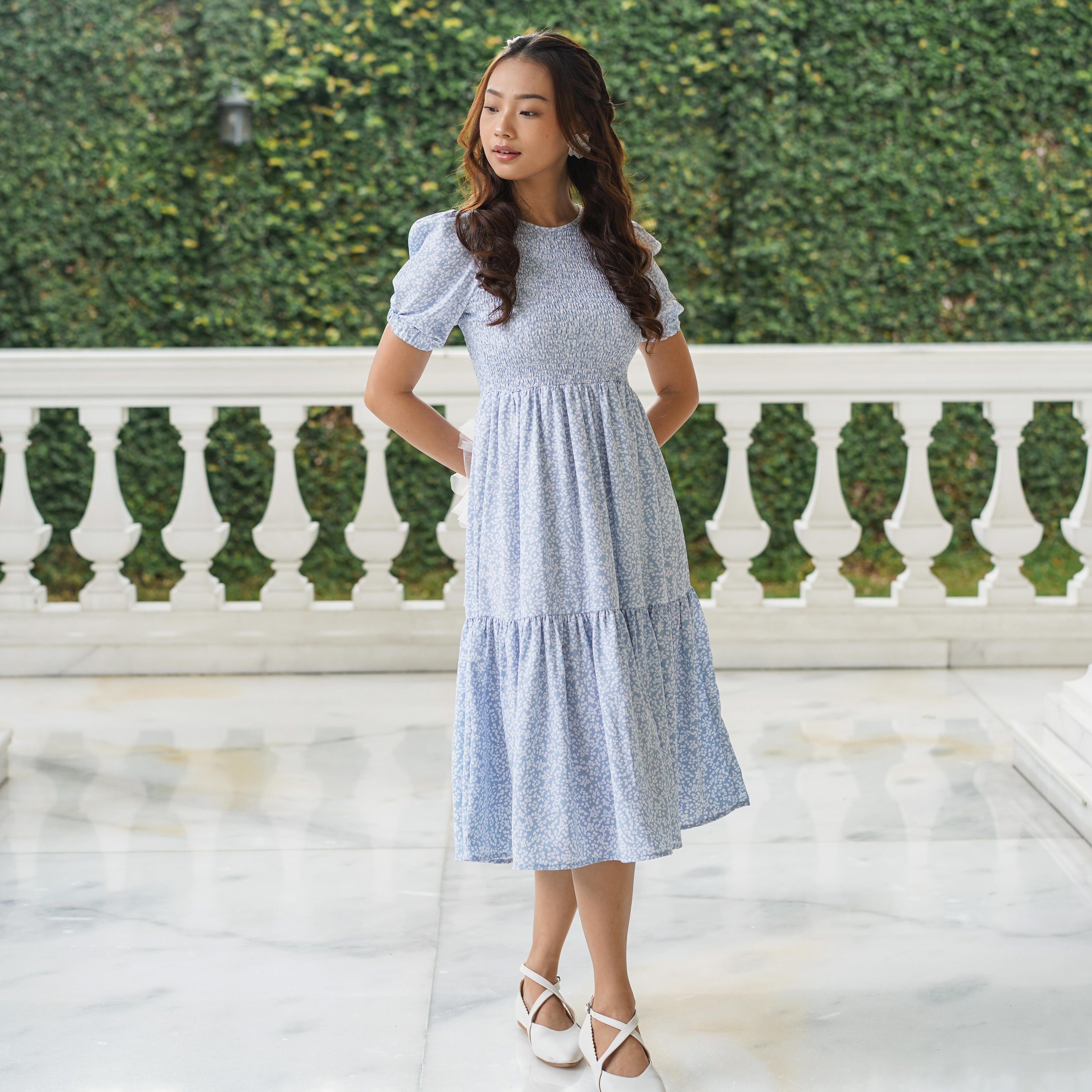 Lolliestory Kenna Cotton Midi Dress