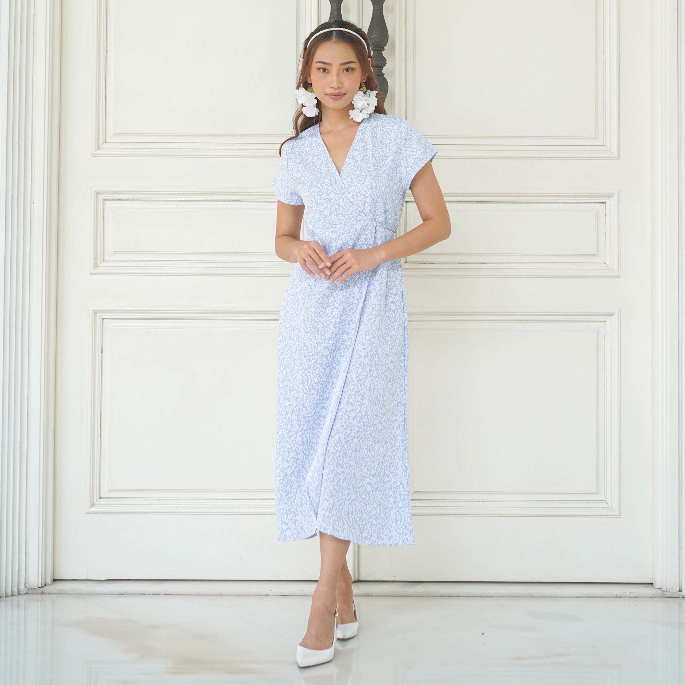 Lolliestory Esther Kimono Midi Dress