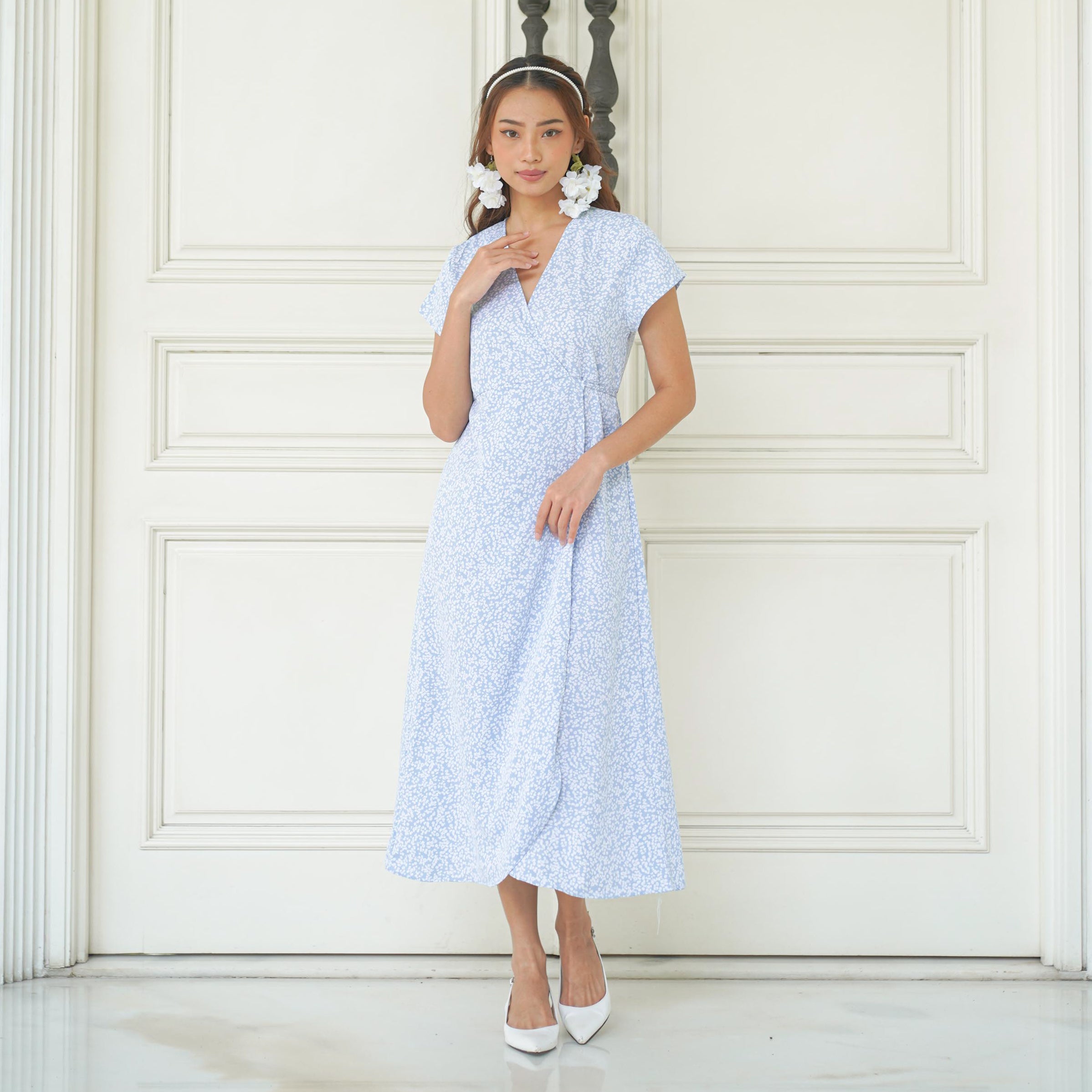 Lolliestory Esther Kimono Midi Dress