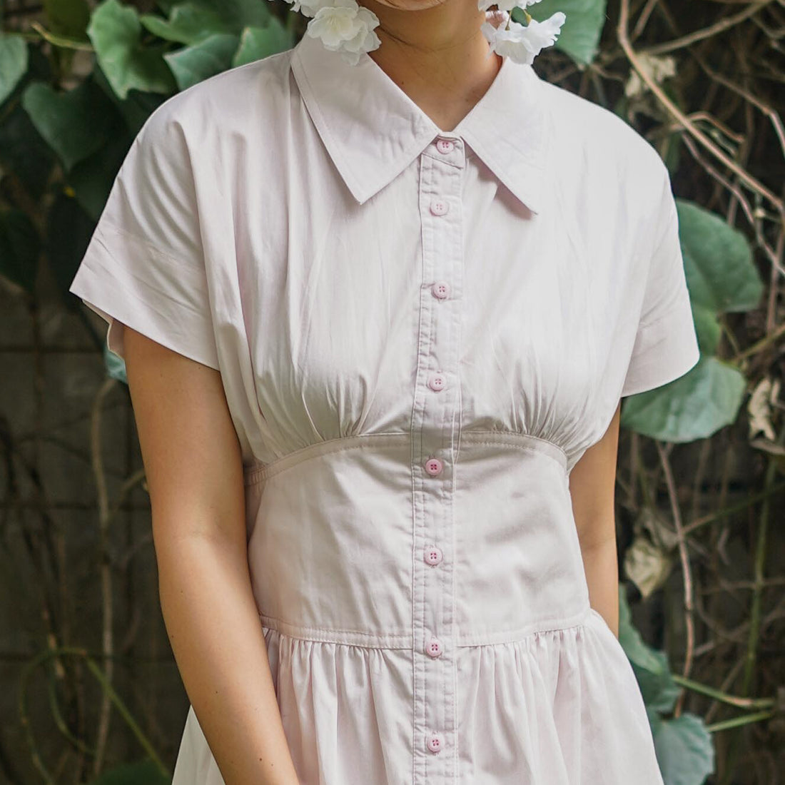 Lolliestory Kalyn Simple Midi Dress