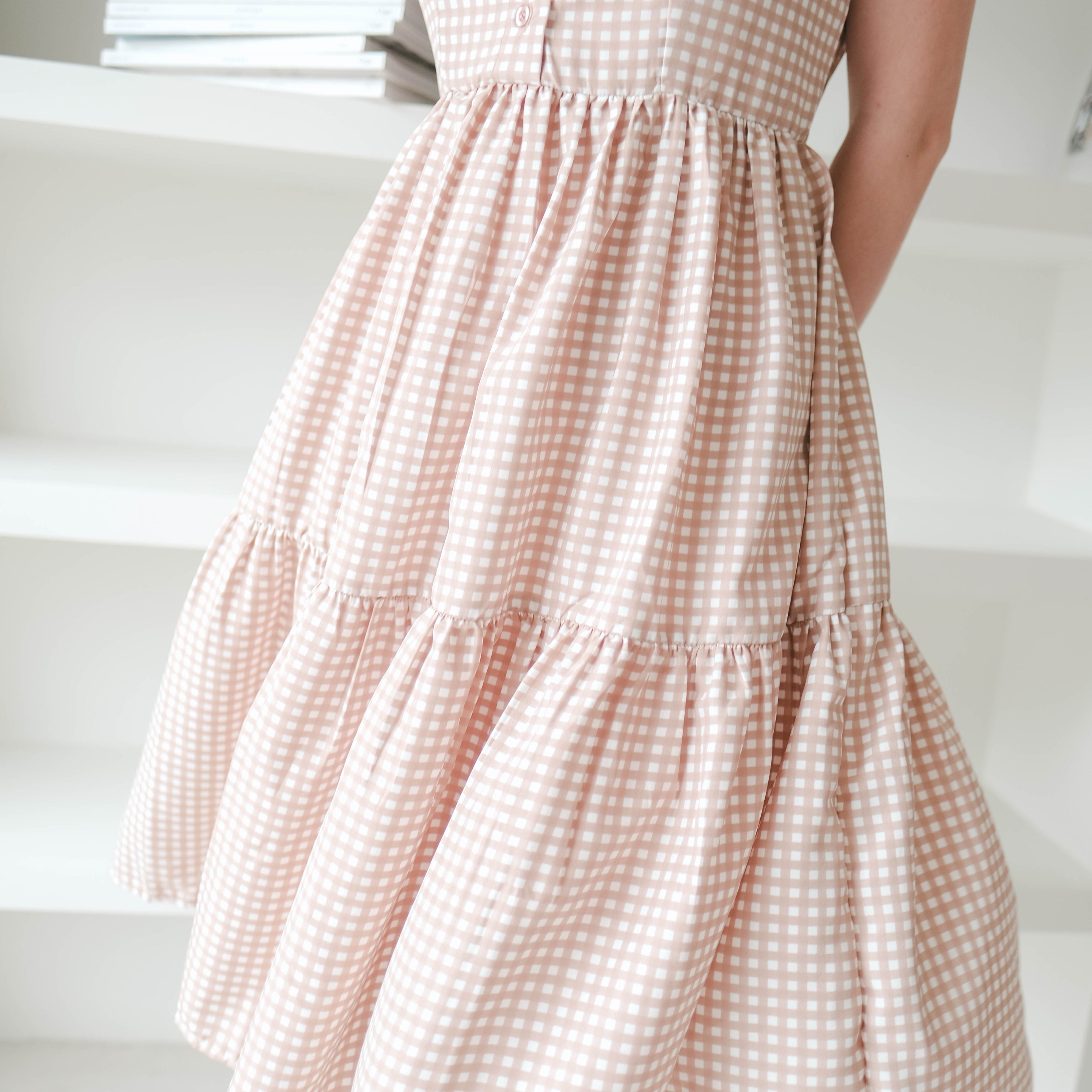 Lolliestory Leolia Colar Midi Dress