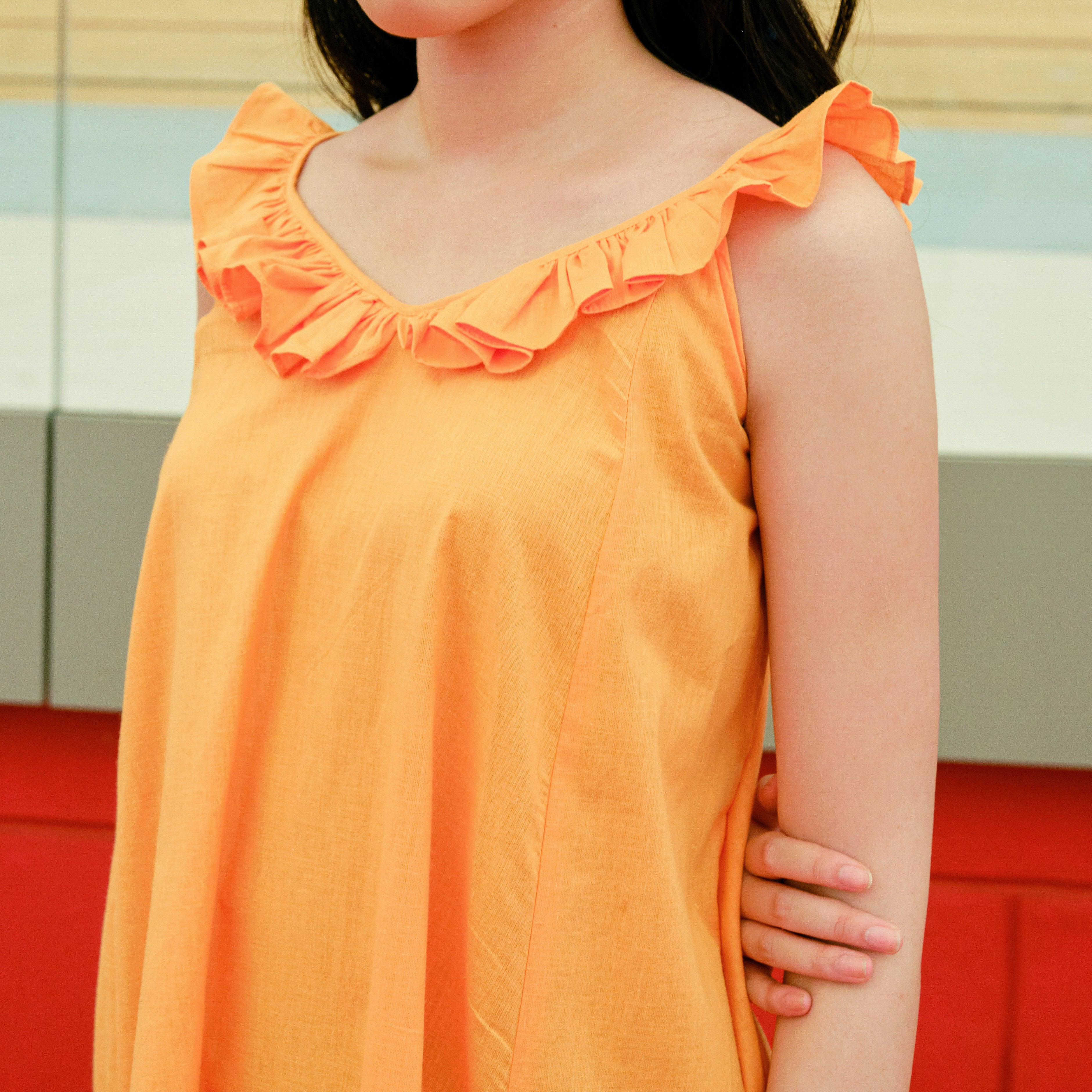 Lolliestory Russell Cotton Midi Dress