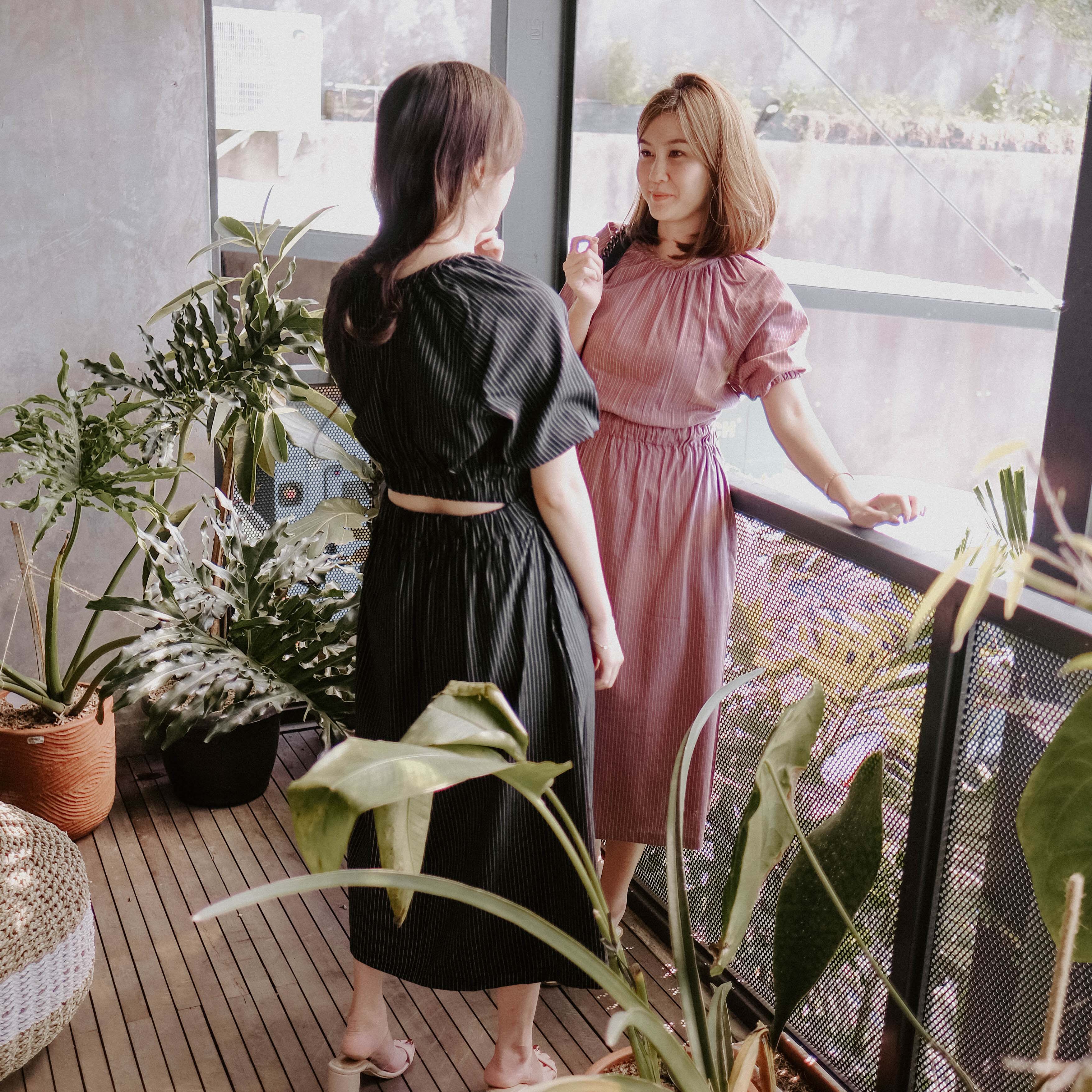 Lauretta Korean Midi Dress