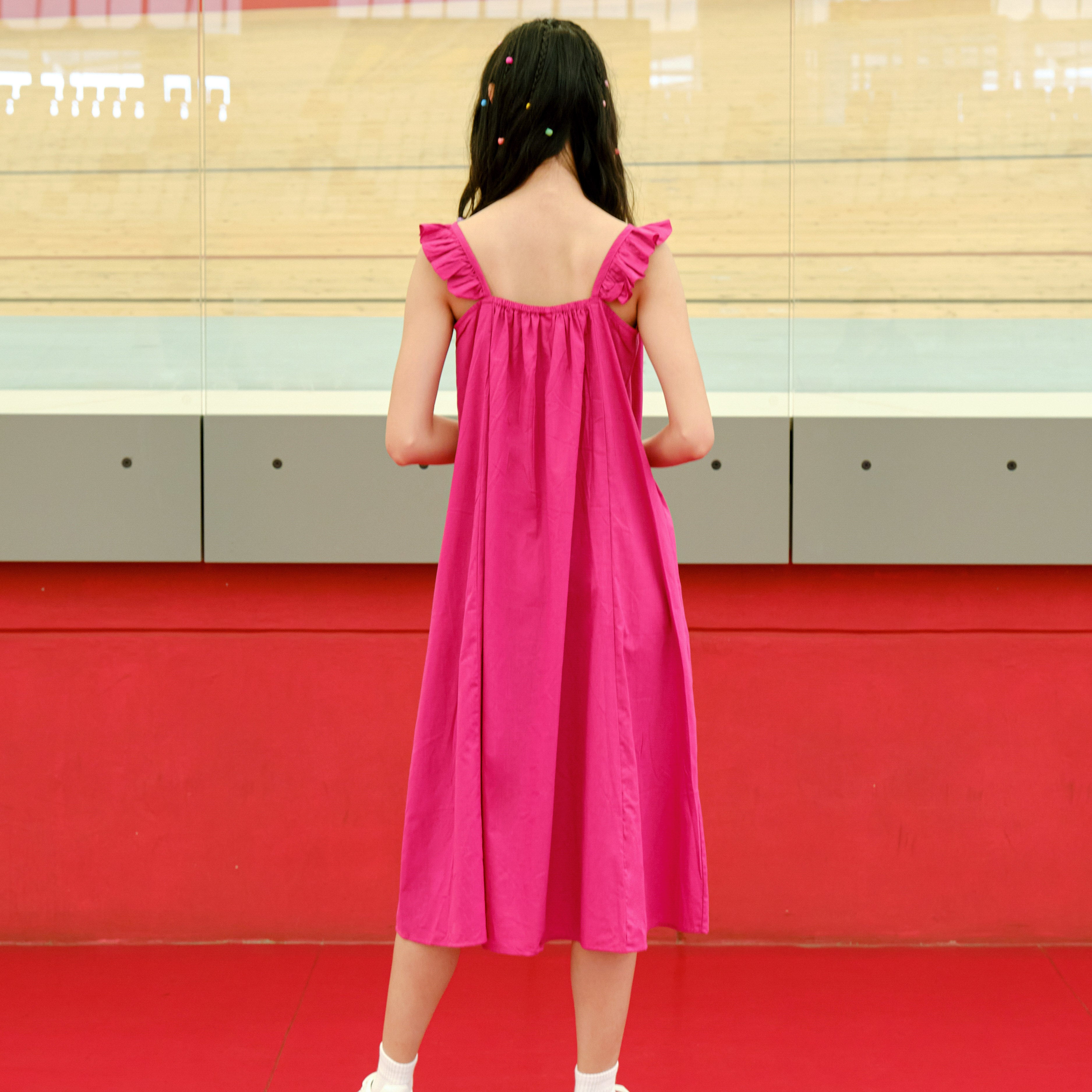 Lolliestory Russell Cotton Midi Dress
