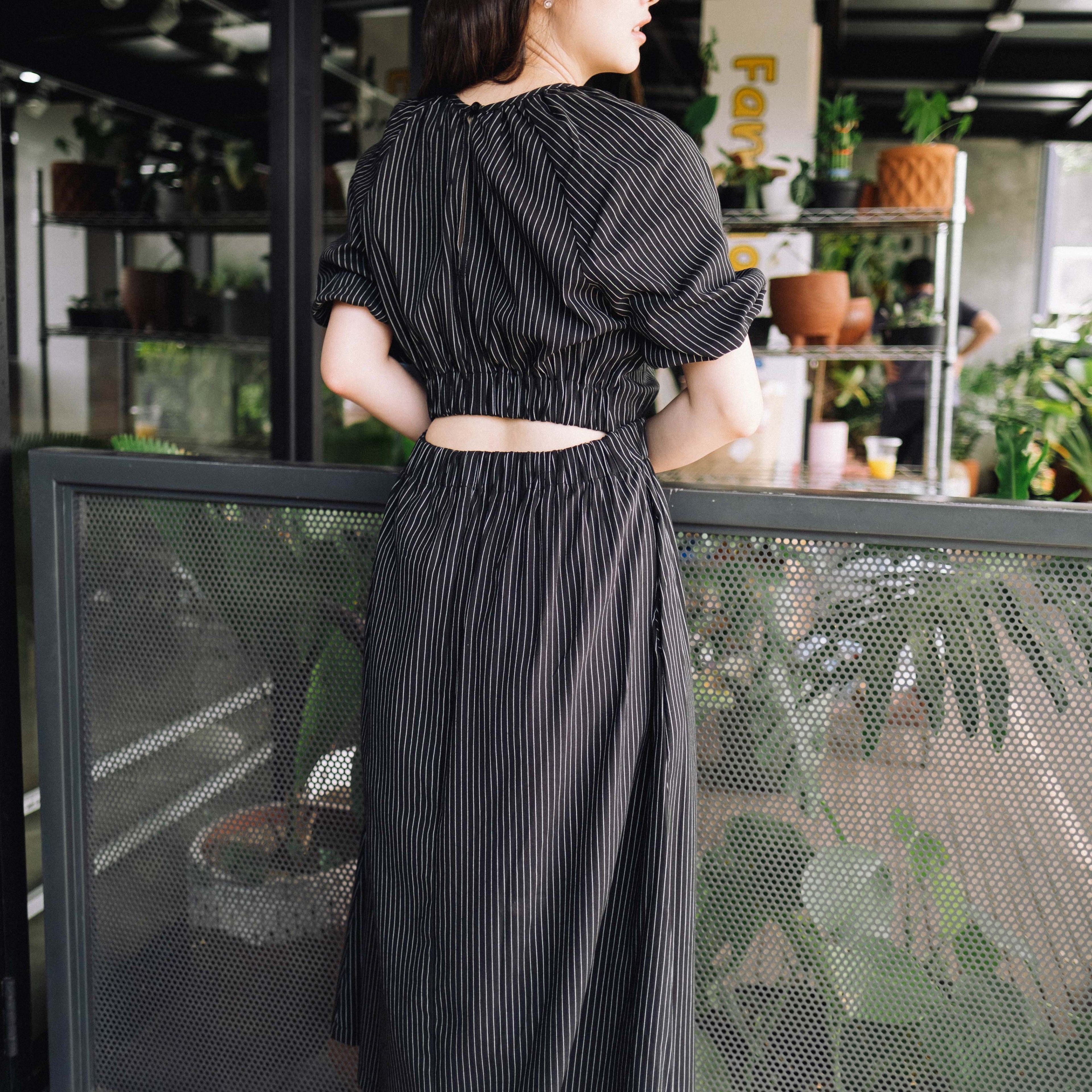 Lauretta Korean Midi Dress