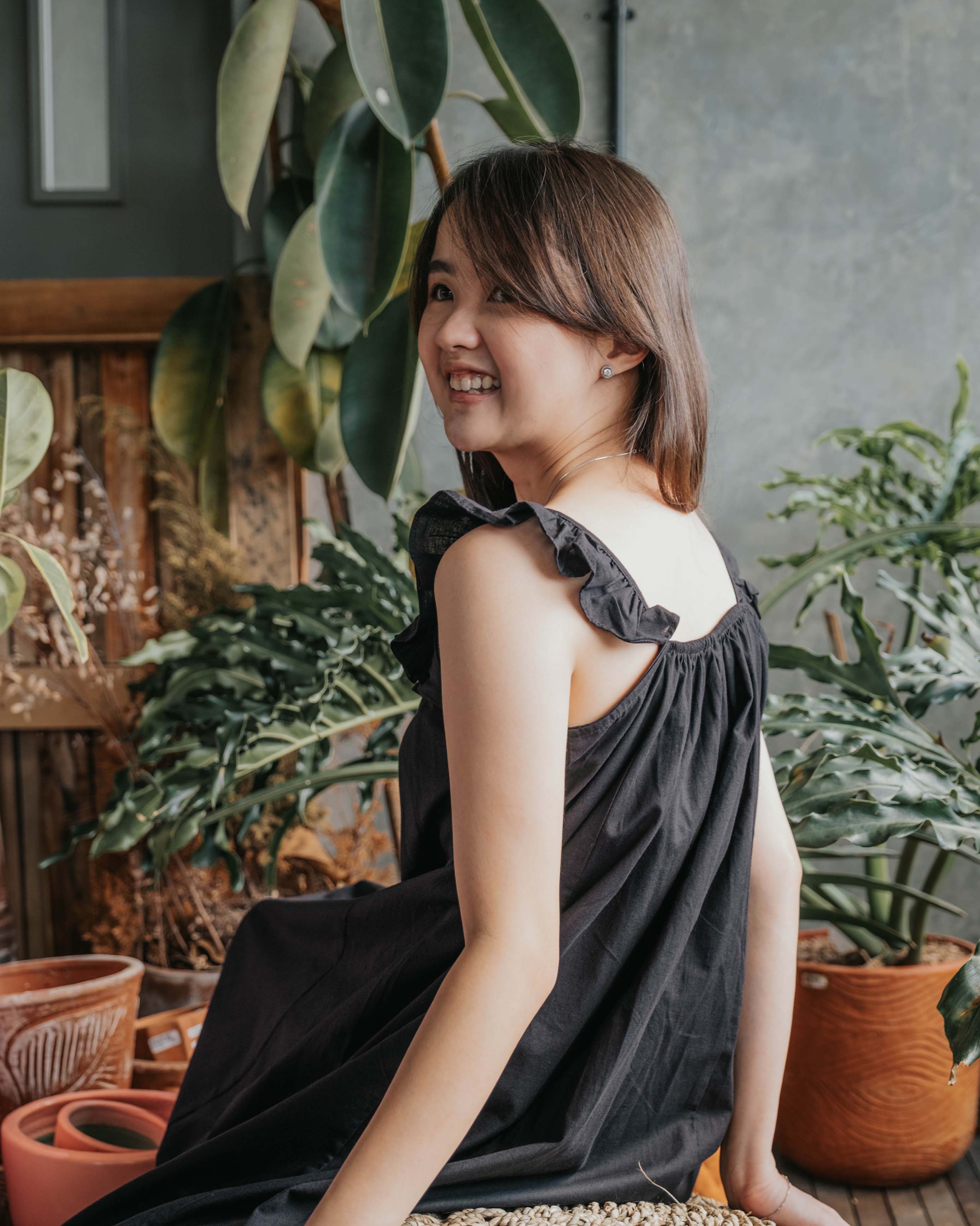 Lolliestory Russell Cotton Midi Dress