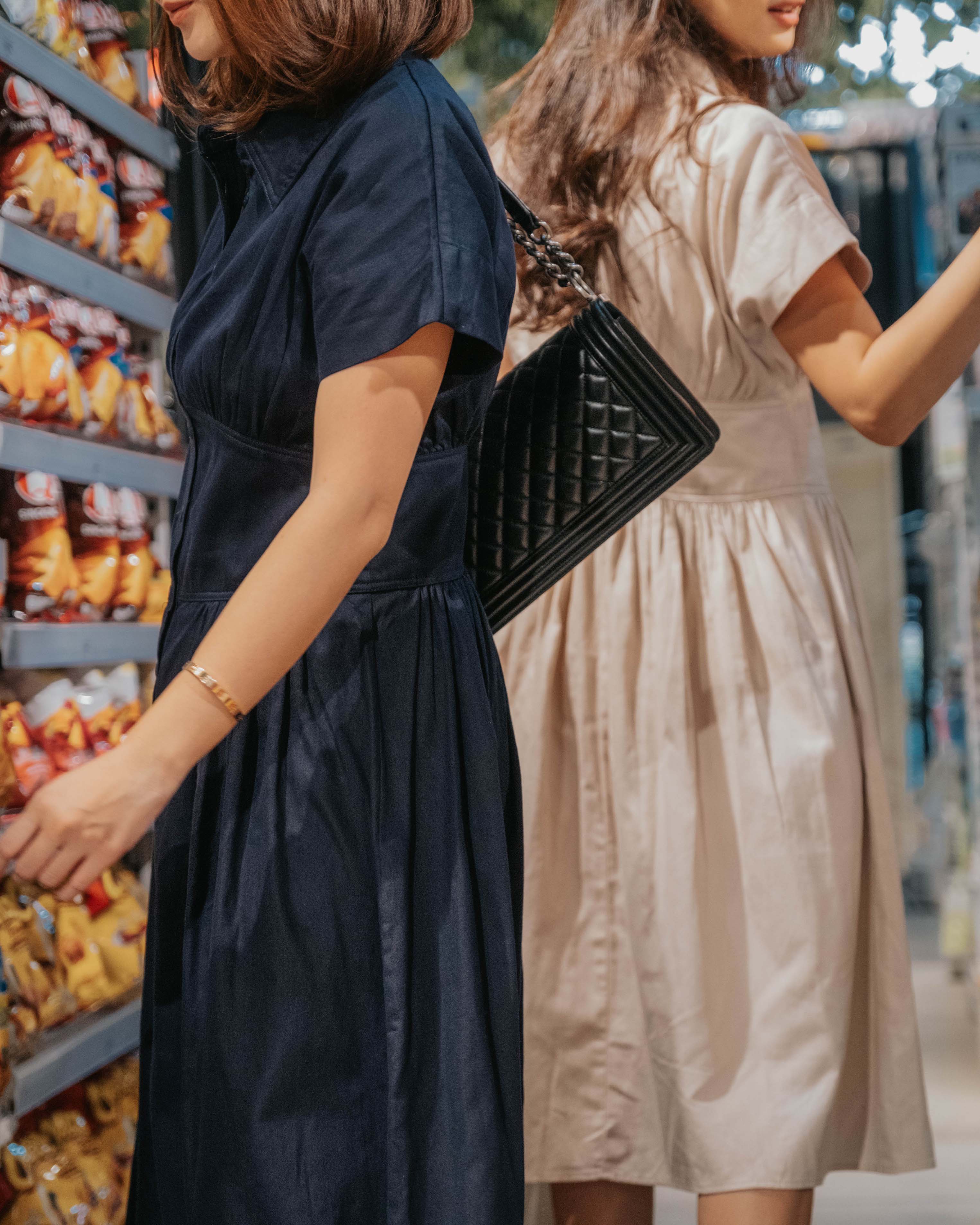Lolliestory Kalyn Simple Midi Dress