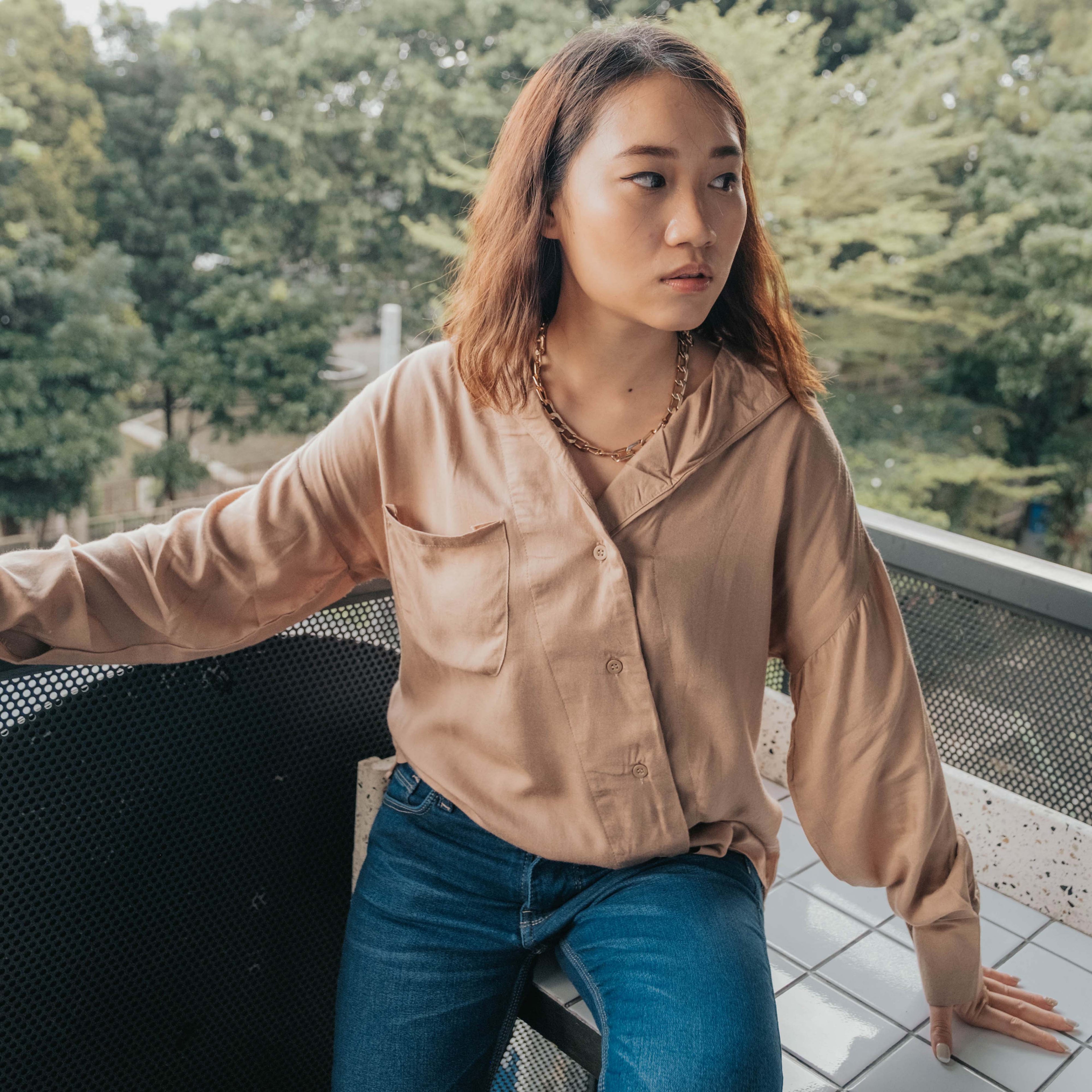 Lolliestory Chica Simple Long Sleeves Top