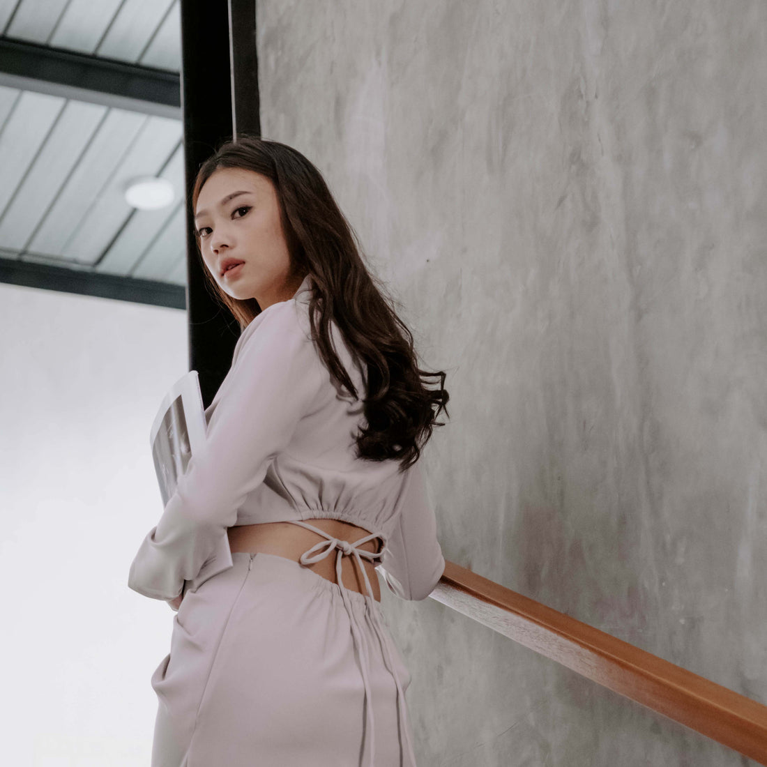 Lolliestory Nixie Long Sleeves Crop Top