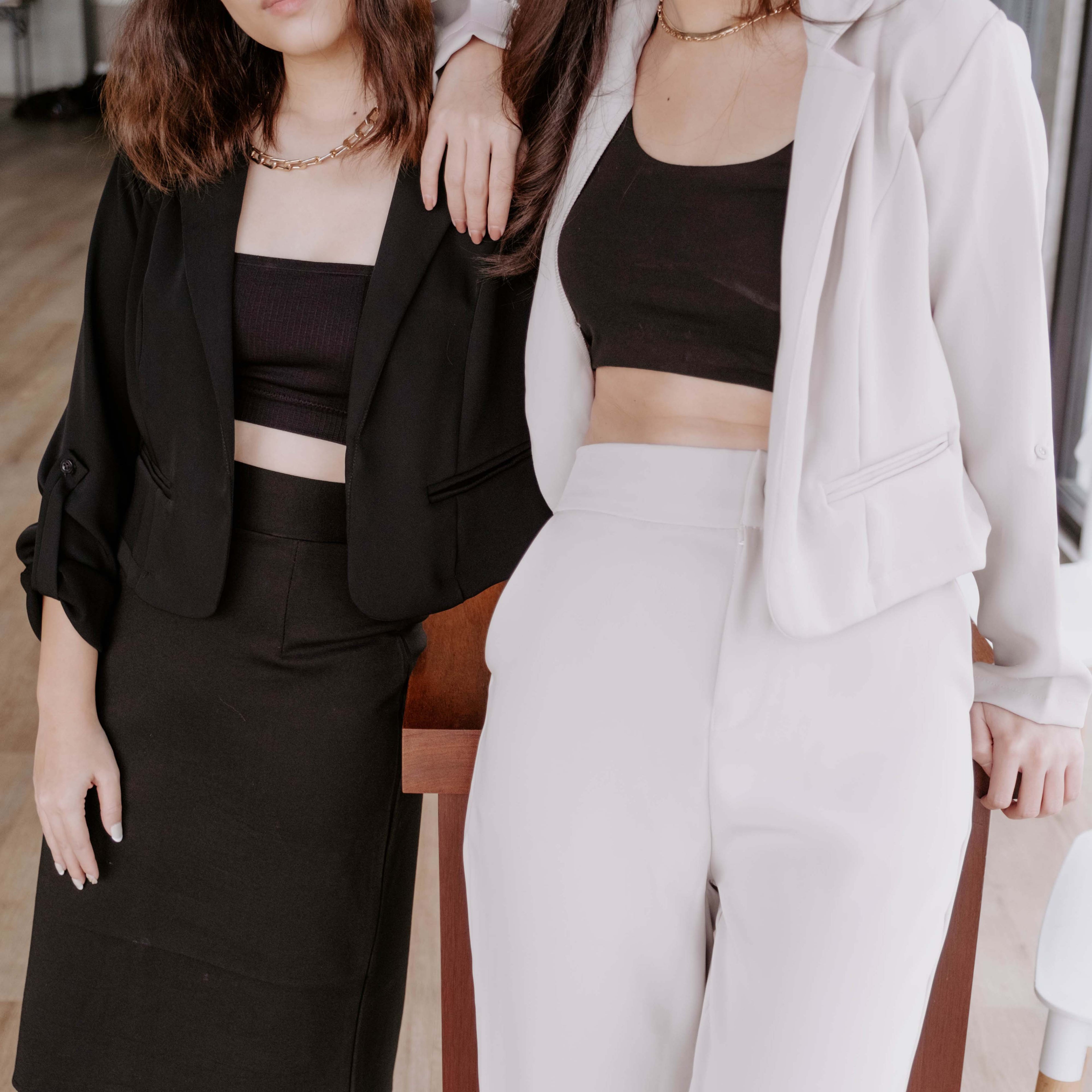 Lolliestory Mauria Premium Crop Blazer