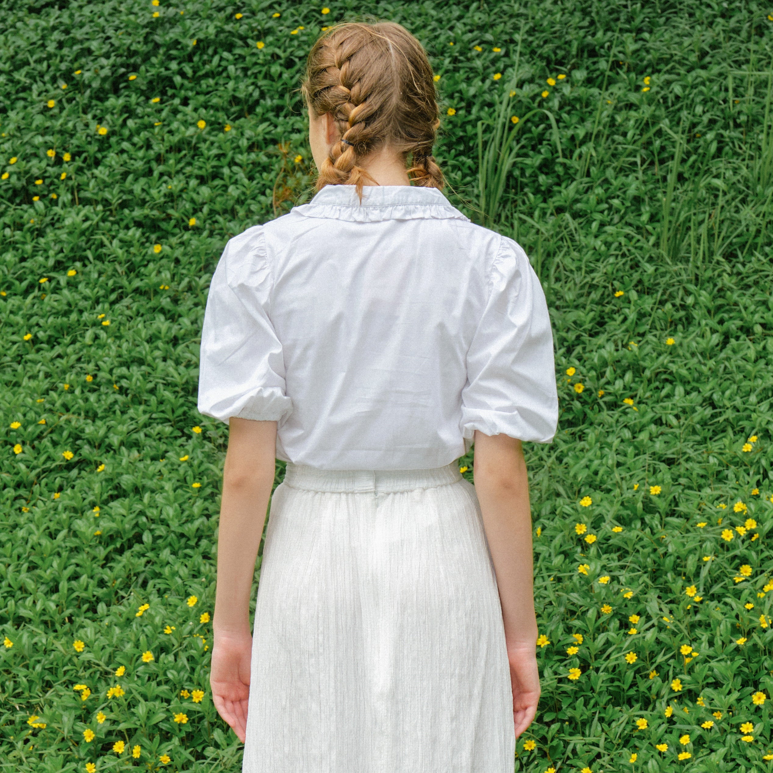Lolliestory Nara Ruffled Collar Top