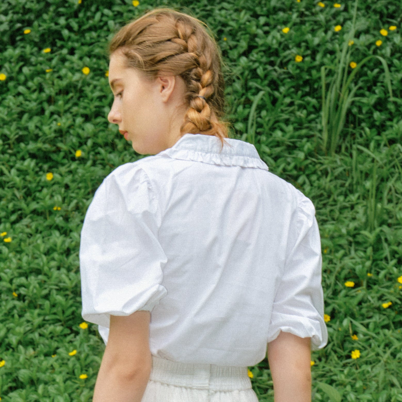 Lolliestory Nara Ruffled Collar Top