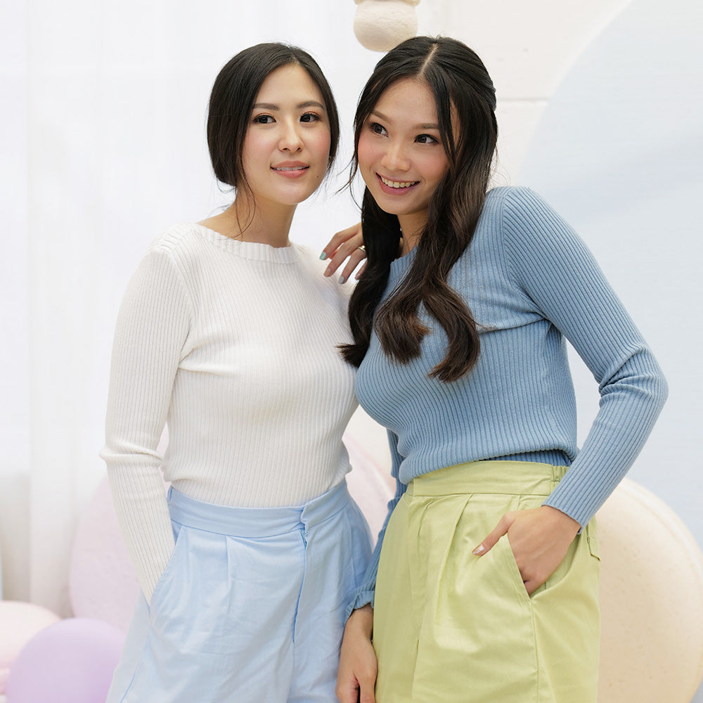 Lolliestory Diana Long-sleeves Knit Top - Lolliestory