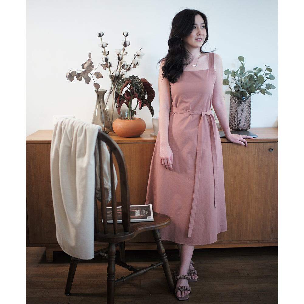 Edyta Cotton Midi Dress - Lolliestory