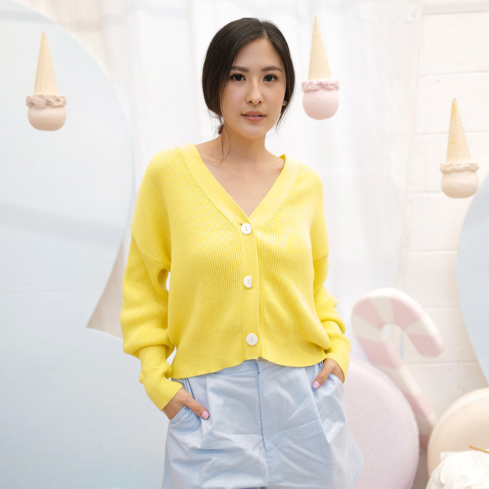 Eeyore Long-sleeves Knit Cardi - Lolliestory