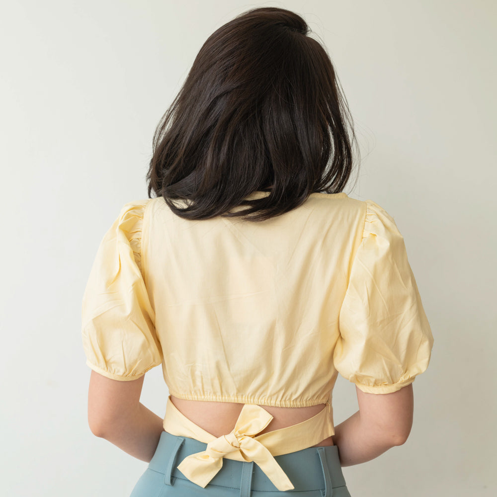 Lolliestory Celia Bow Crop Top