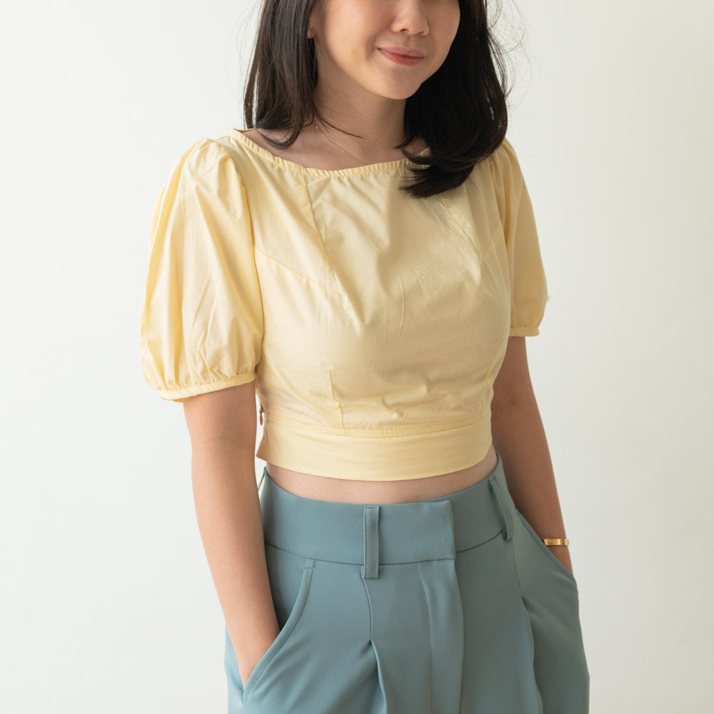 Lolliestory Celia Bow Crop Top