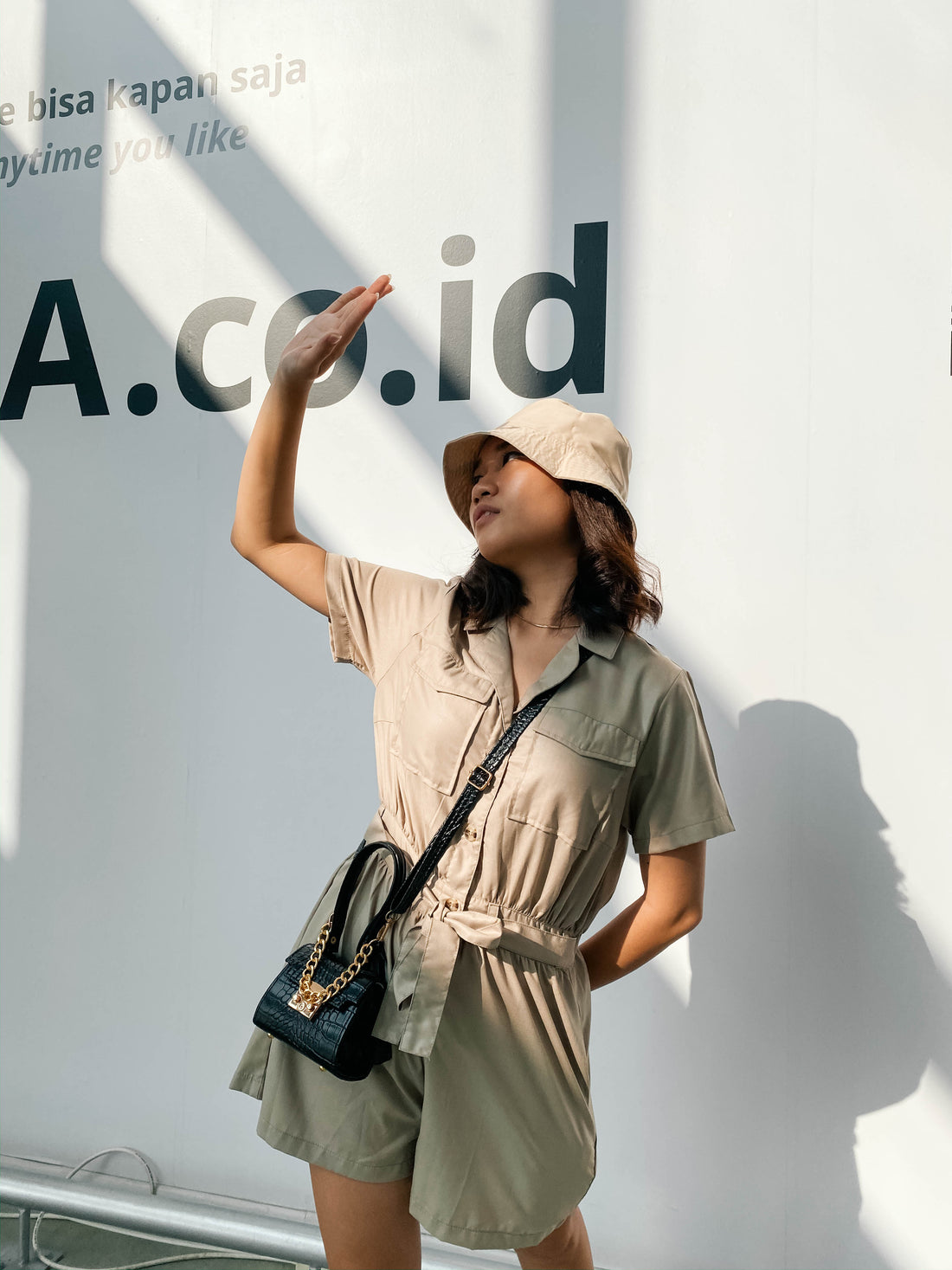 Lolliestory Aria Simple Cotton Jumpsuit