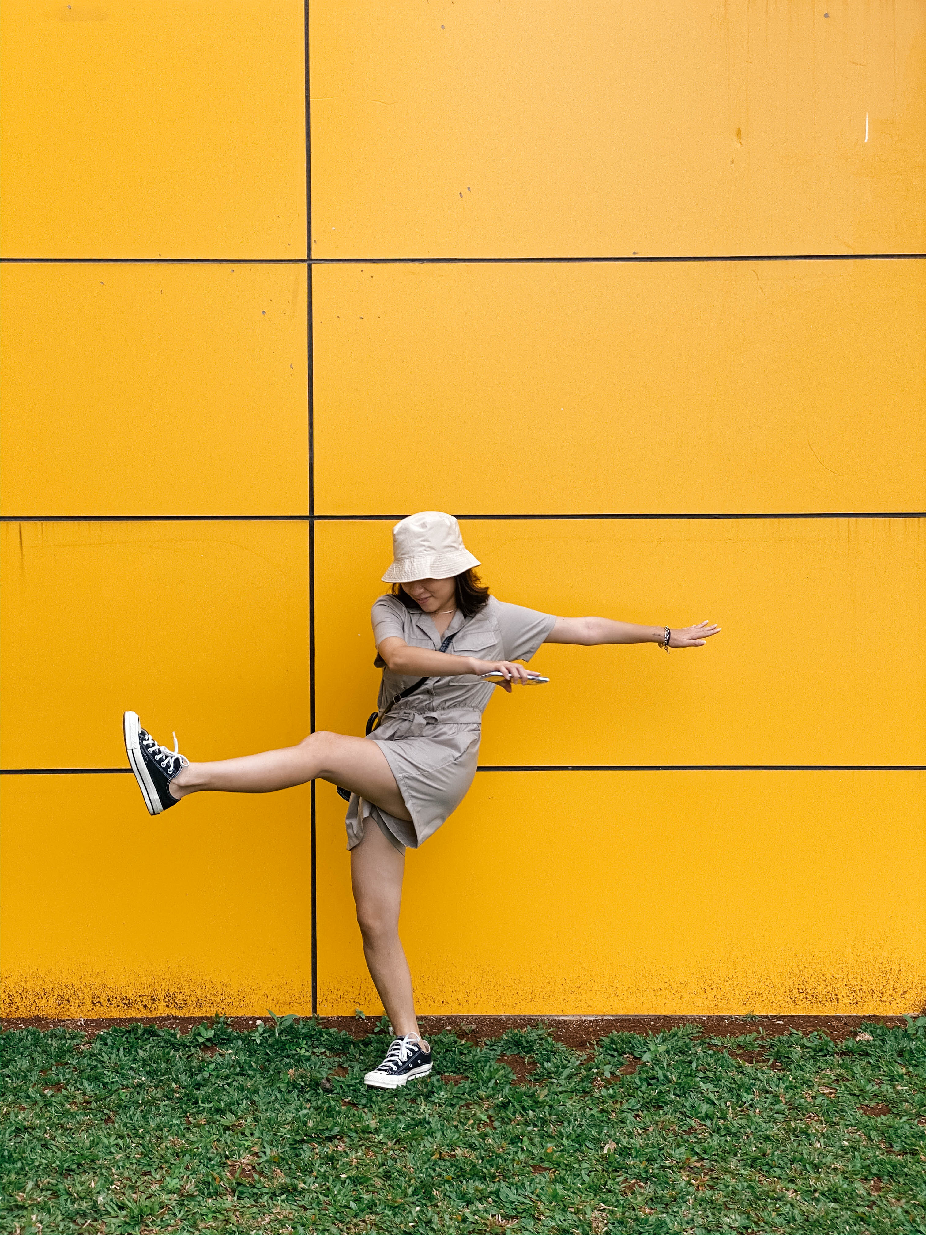Lolliestory Aria Simple Cotton Jumpsuit
