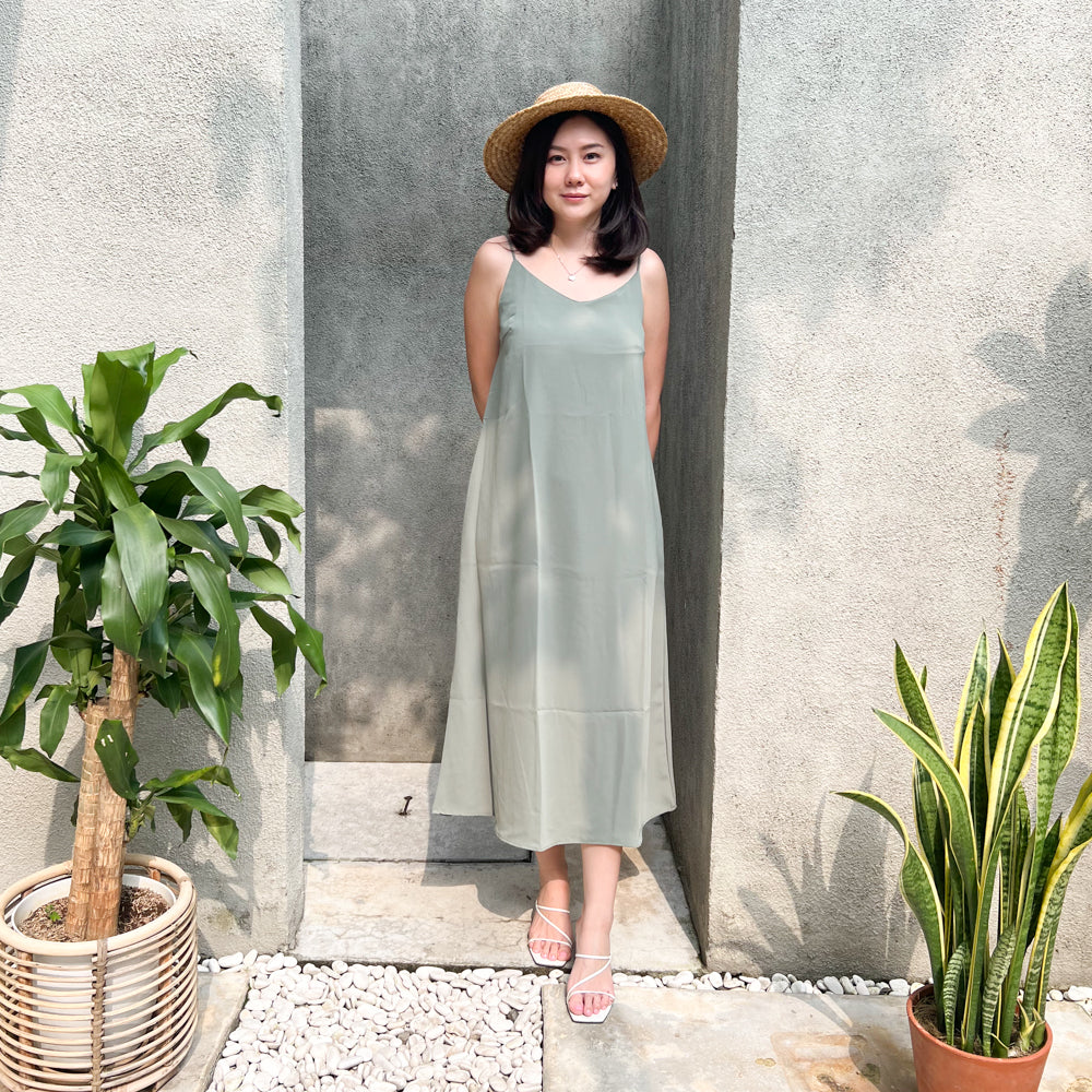 Lolliestory Eve Cotton Midi Dress