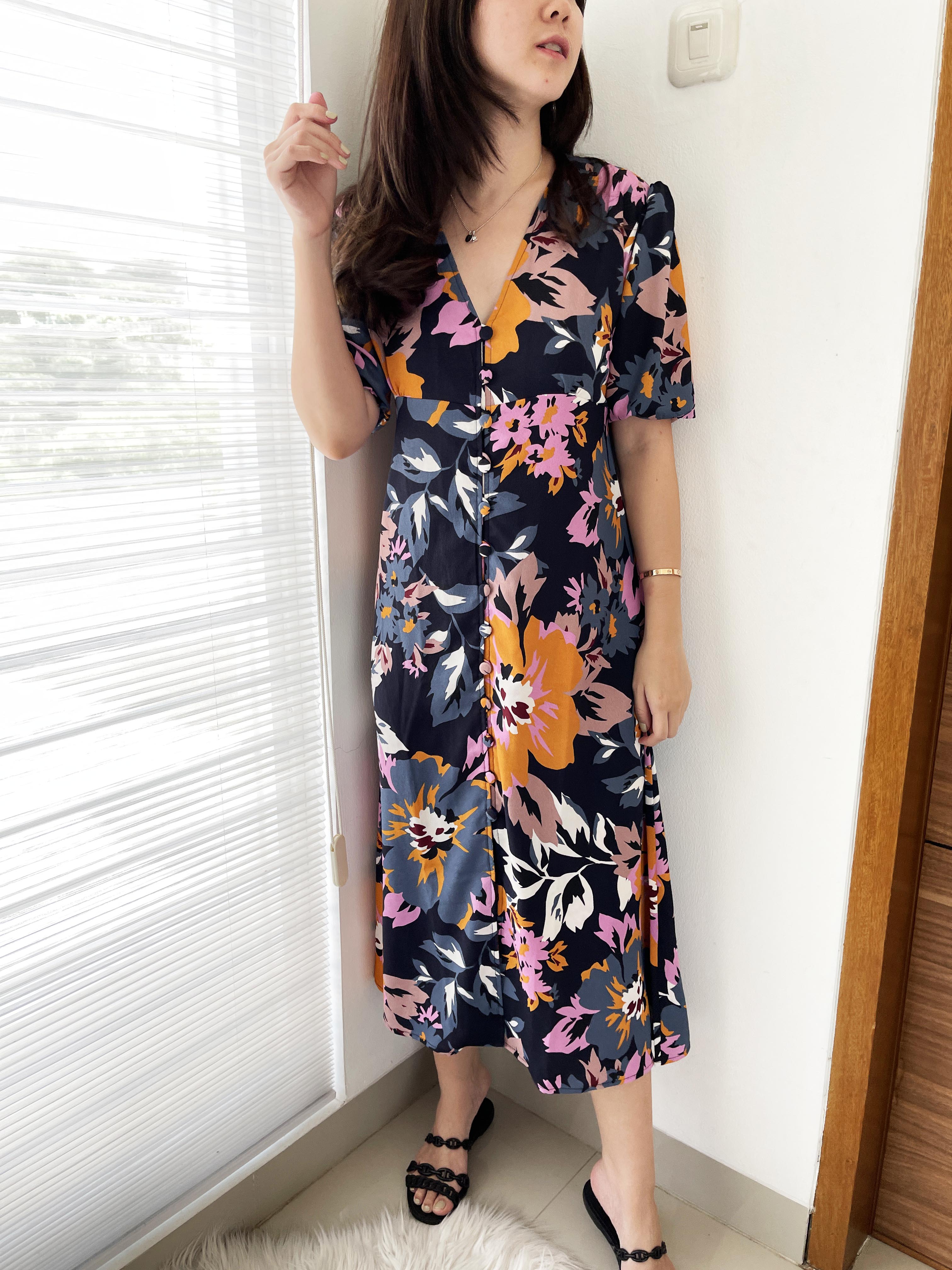 Lolliestory Nona Pattern Long Dress - Lolliestory