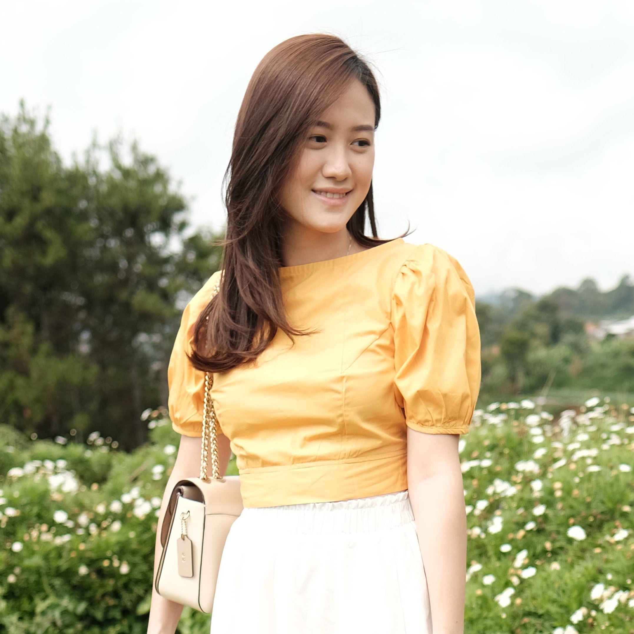Lolliestory Celia Bow Crop Top