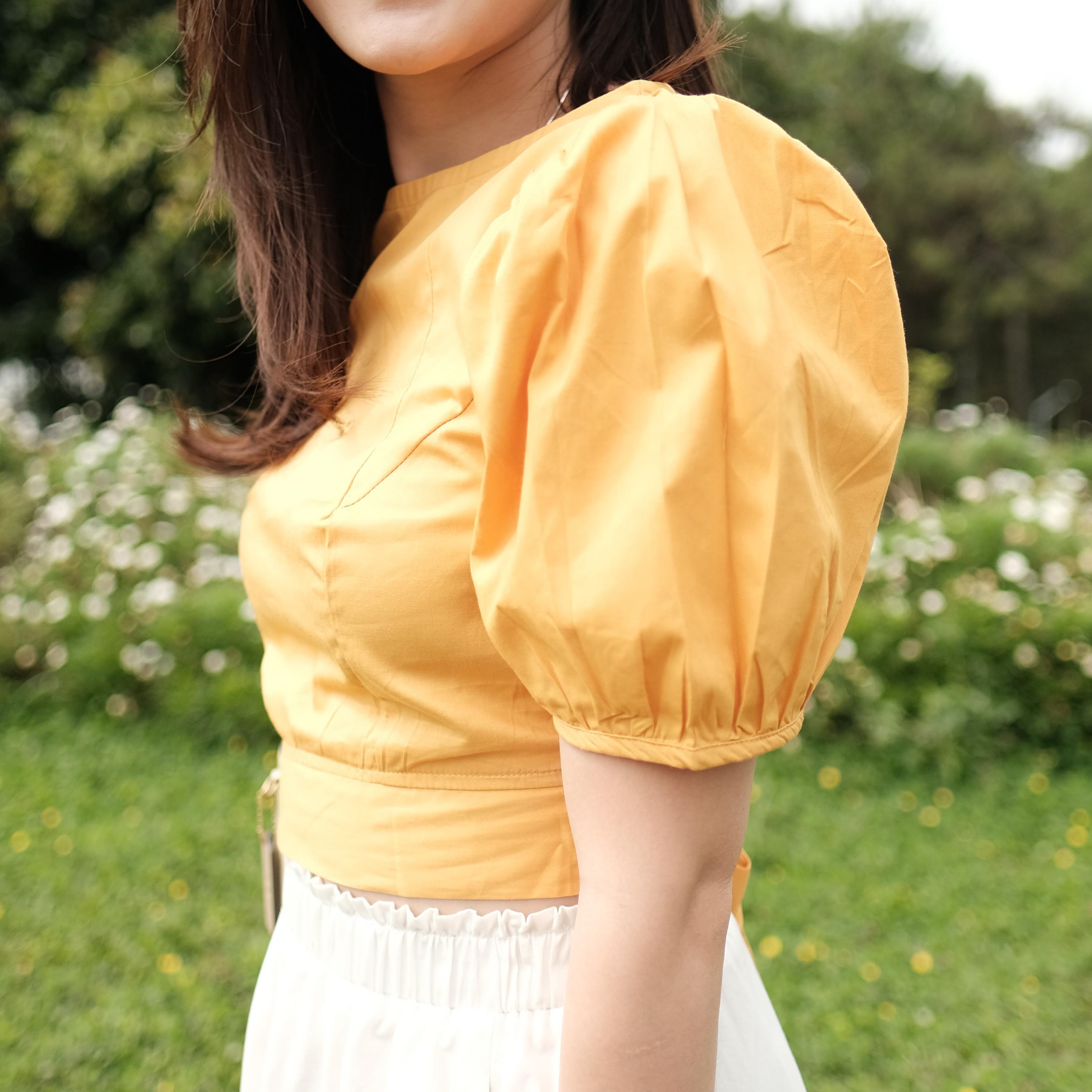 Lolliestory Celia Bow Crop Top