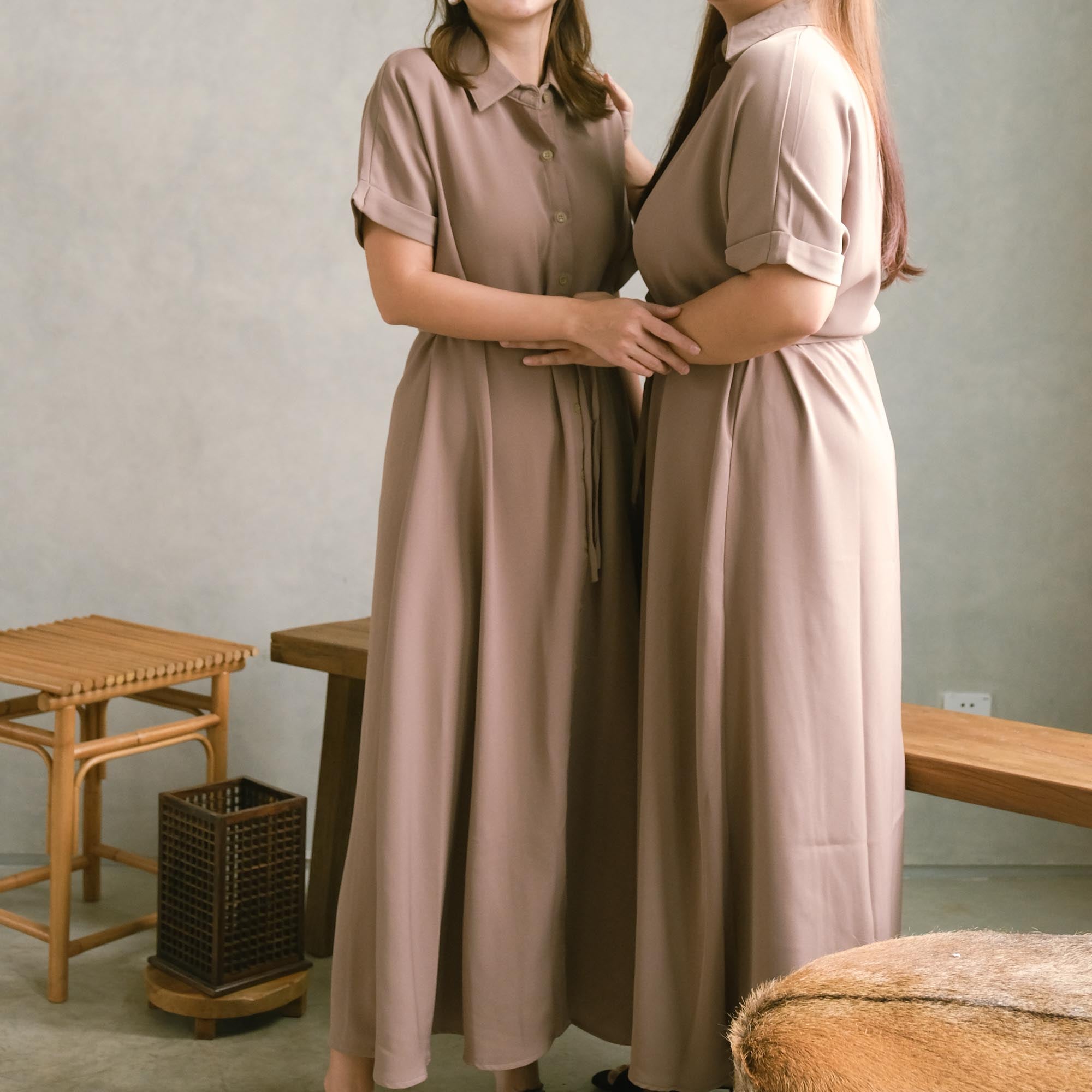 Lolliestory Kelsy Simple Long Dress - Lolliestory
