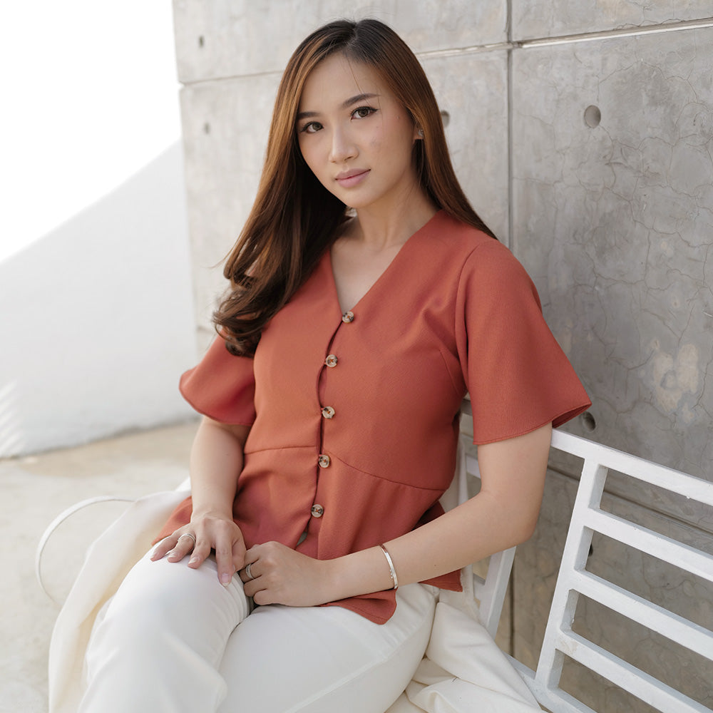 Lolliestory Jessica Peplum Top - Lolliestory