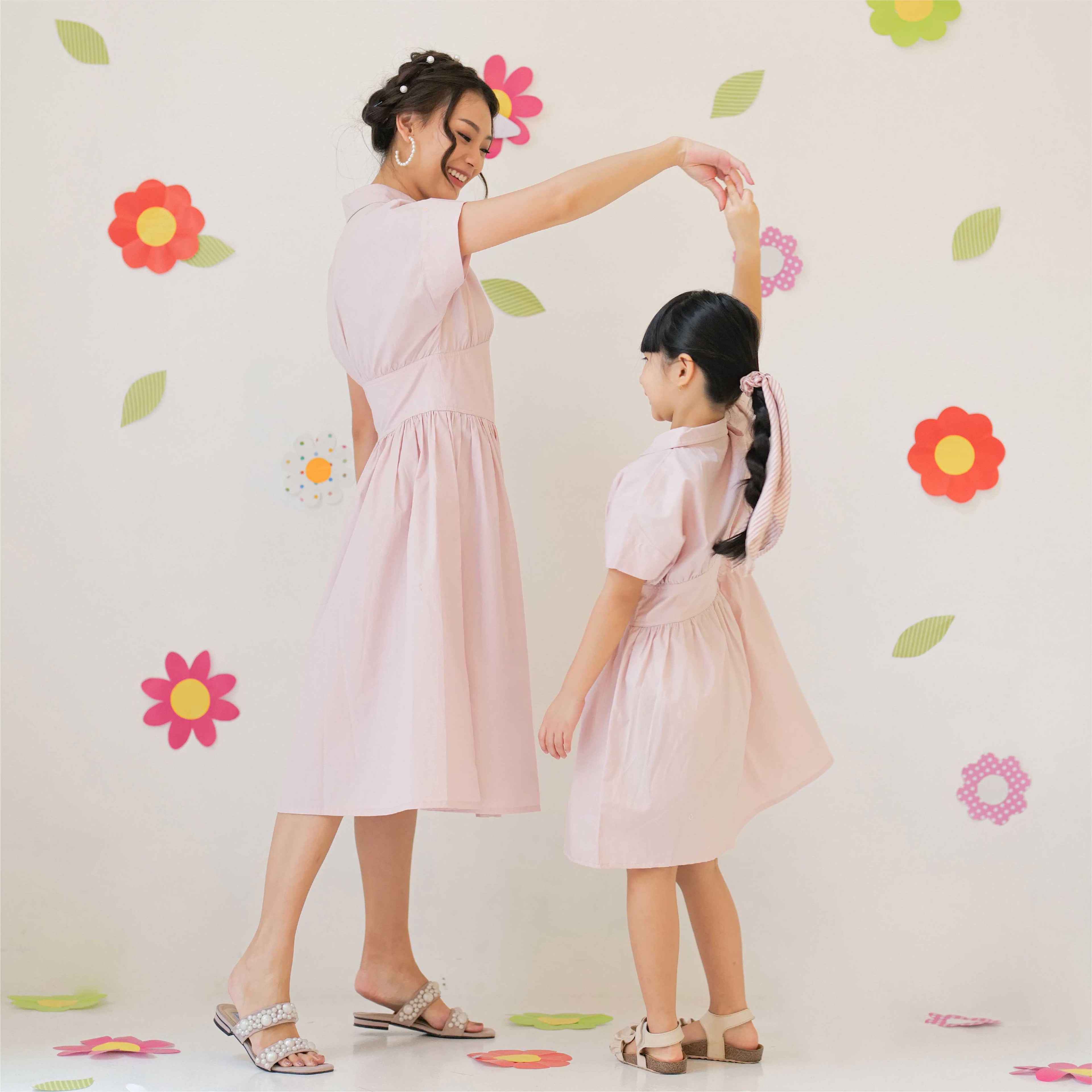Lolliestory Kalyn Simple Midi Dress