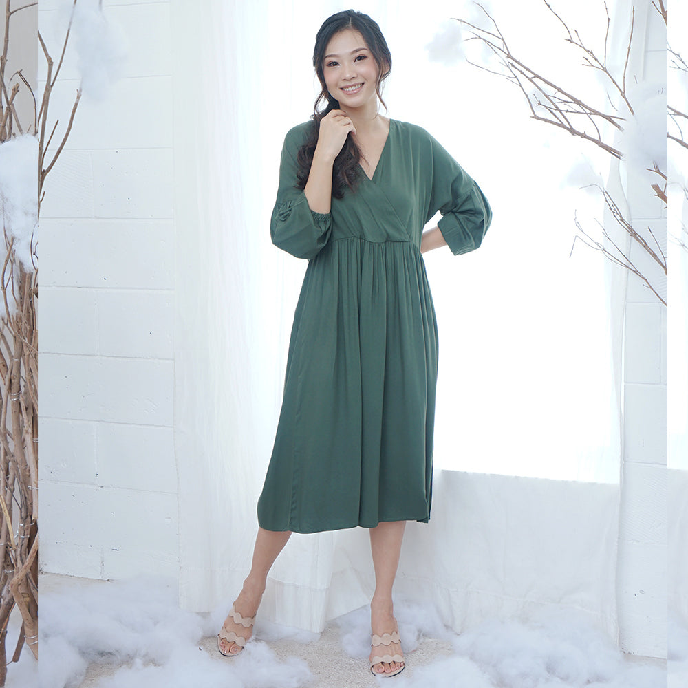 Lolliestory Kay Cotton Midi Dress - Lolliestory