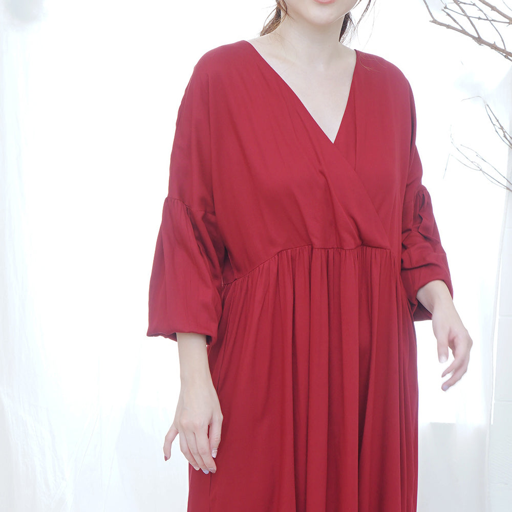 Lolliestory Kay Cotton Midi Dress - Lolliestory