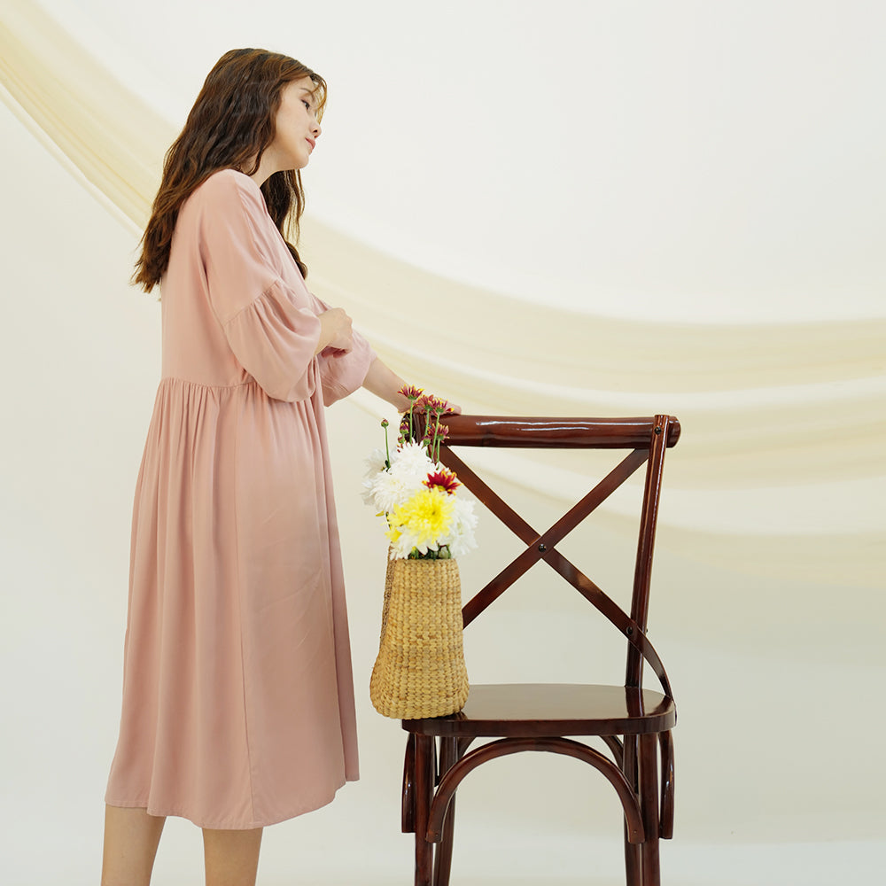 Lolliestory Kay Cotton Midi Dress - Lolliestory