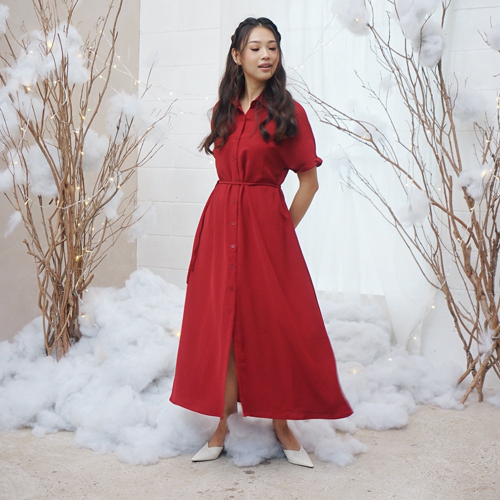 Lolliestory Kelsy Simple Long Dress - Lolliestory