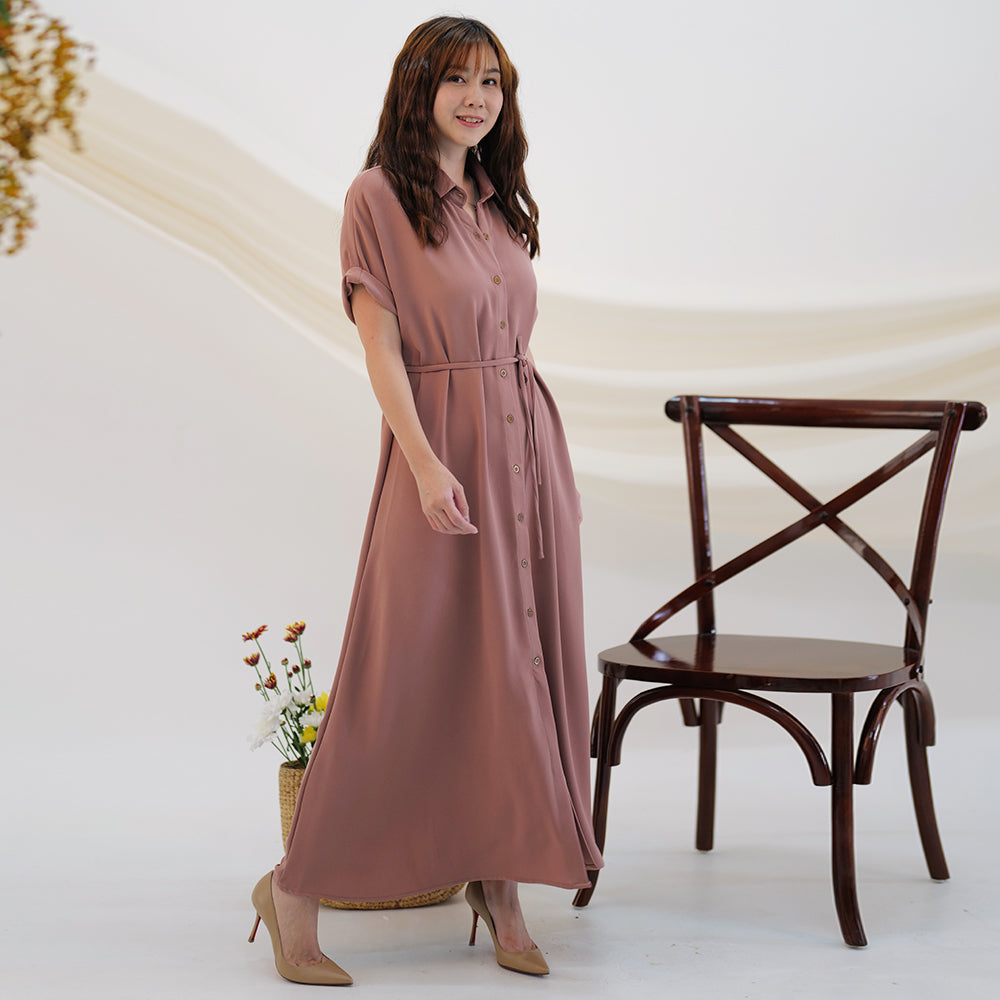 Lolliestory Kelsy Simple Long Dress - Lolliestory