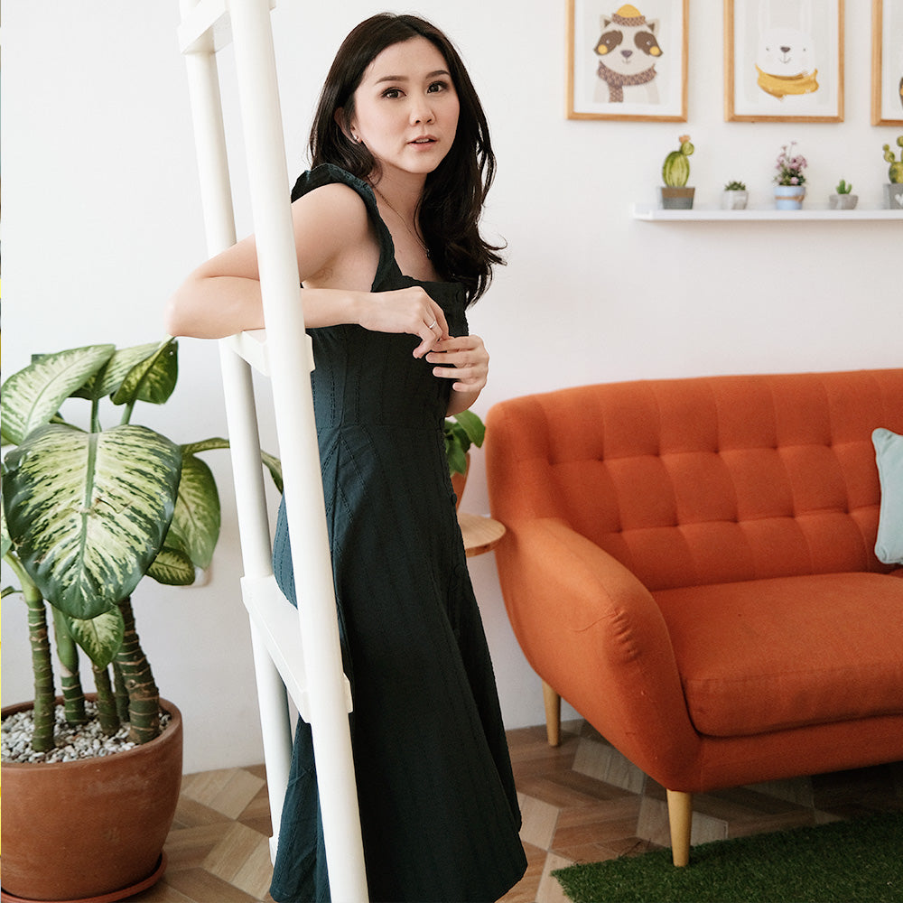 Kimberly Sleeveless Midi Dress - Lolliestory