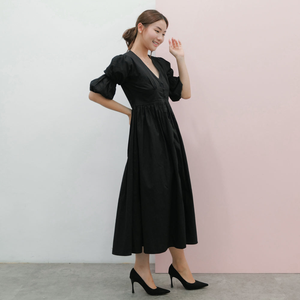 Lolliestory Yejin Cotton Midi dress