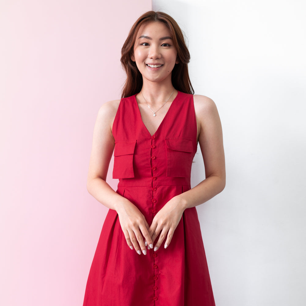 Lolliestory Austynn Midi Dress