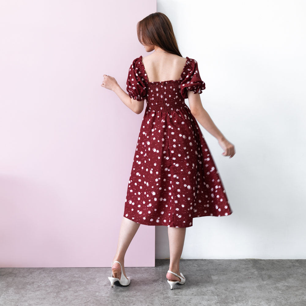 Lolliestory Neyla Flare Midi Dress