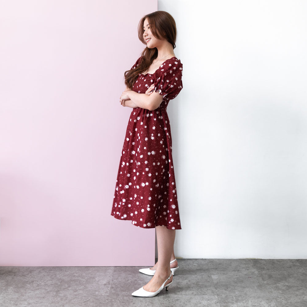 Lolliestory Neyla Flare Midi Dress