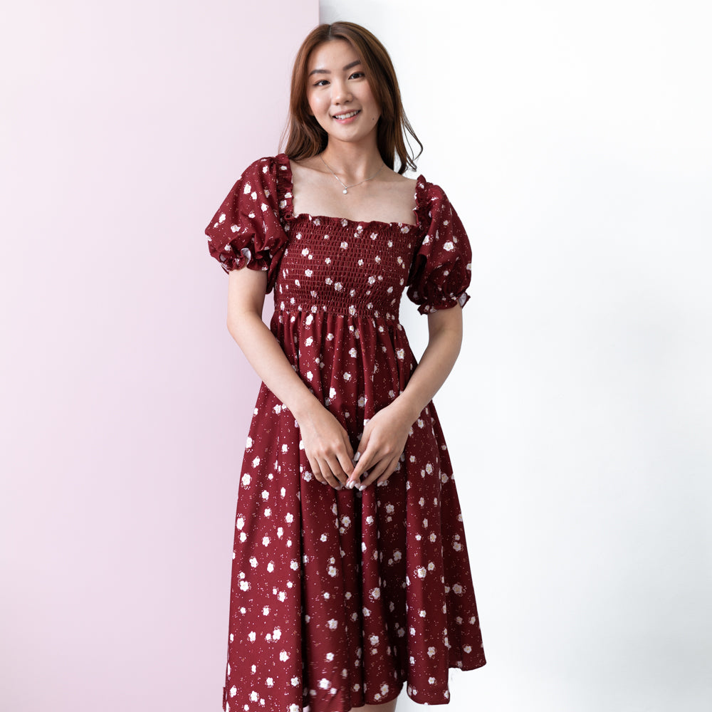Lolliestory Neyla Flare Midi Dress