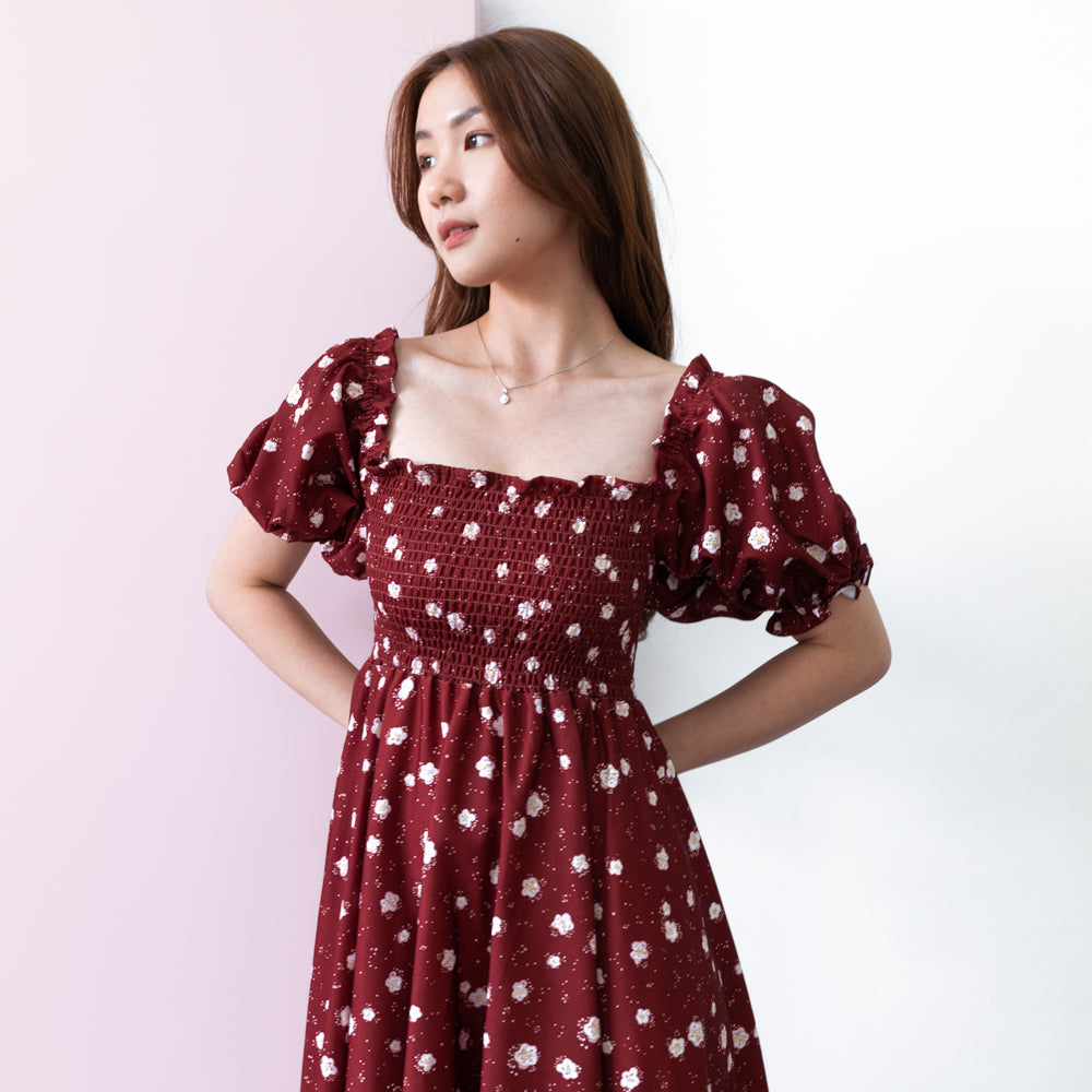 Lolliestory Neyla Flare Midi Dress