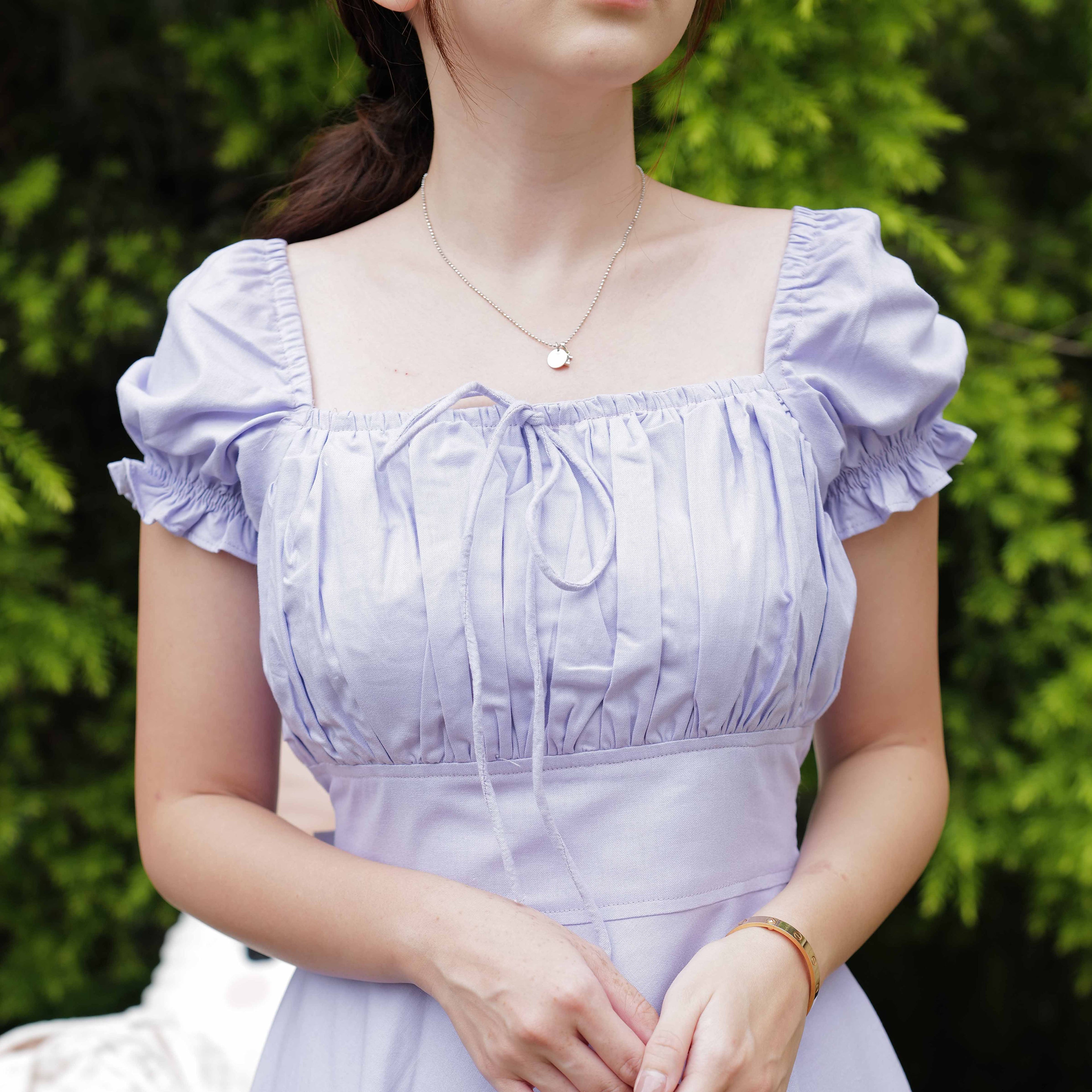 Mila Cotton Midi Dress - Lolliestory