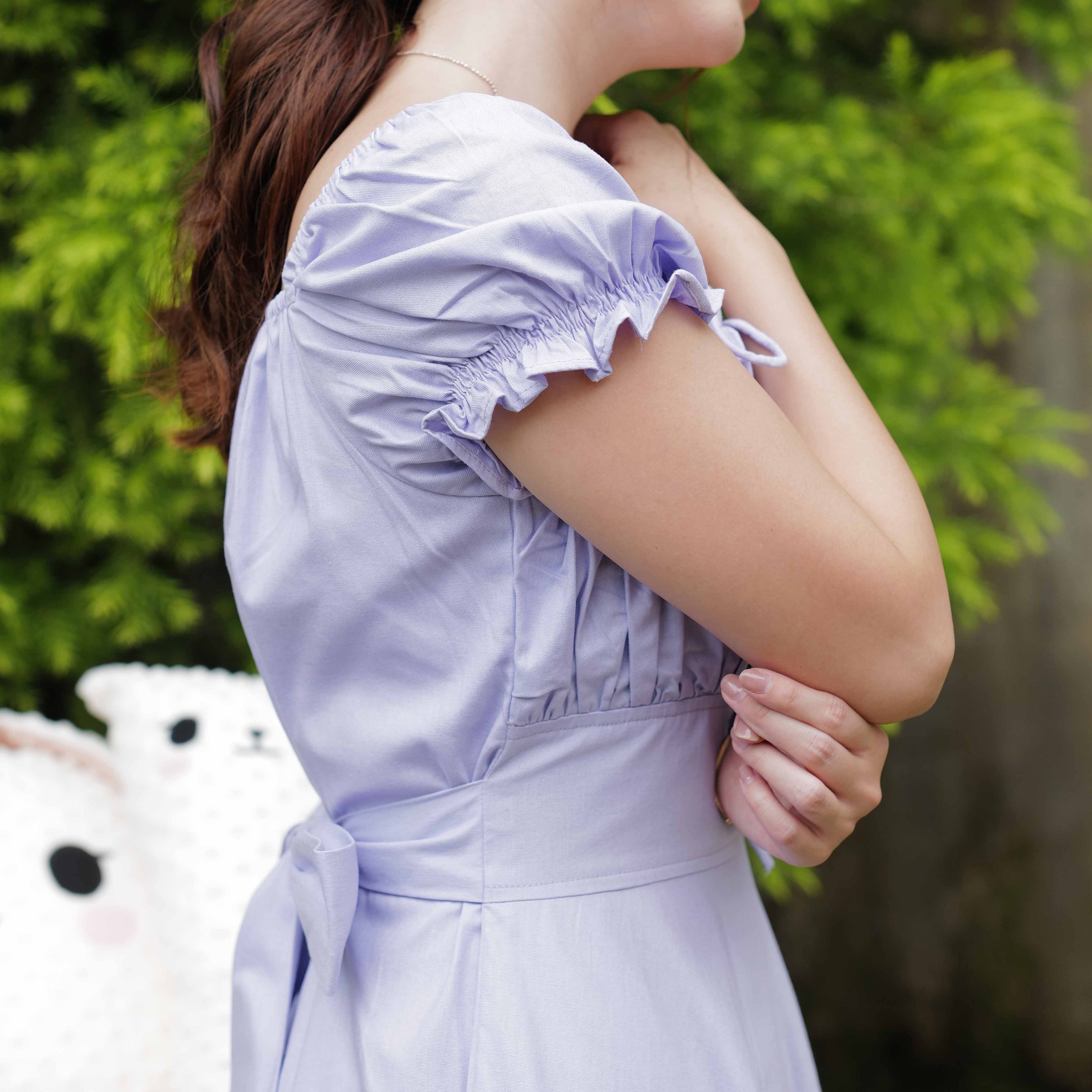 Mila Cotton Midi Dress - Lolliestory