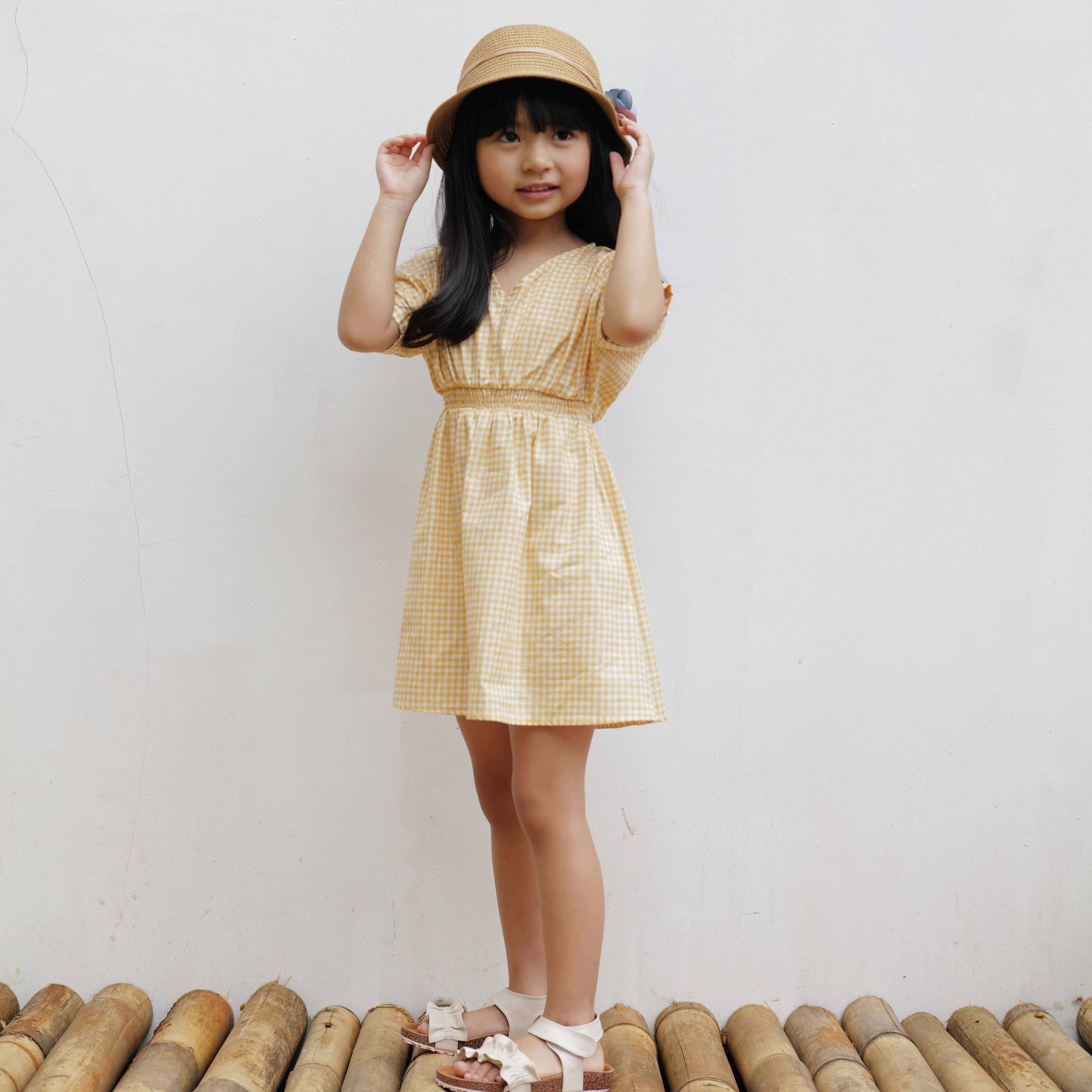 Everly Kids Cotton Dress - Lolliestory