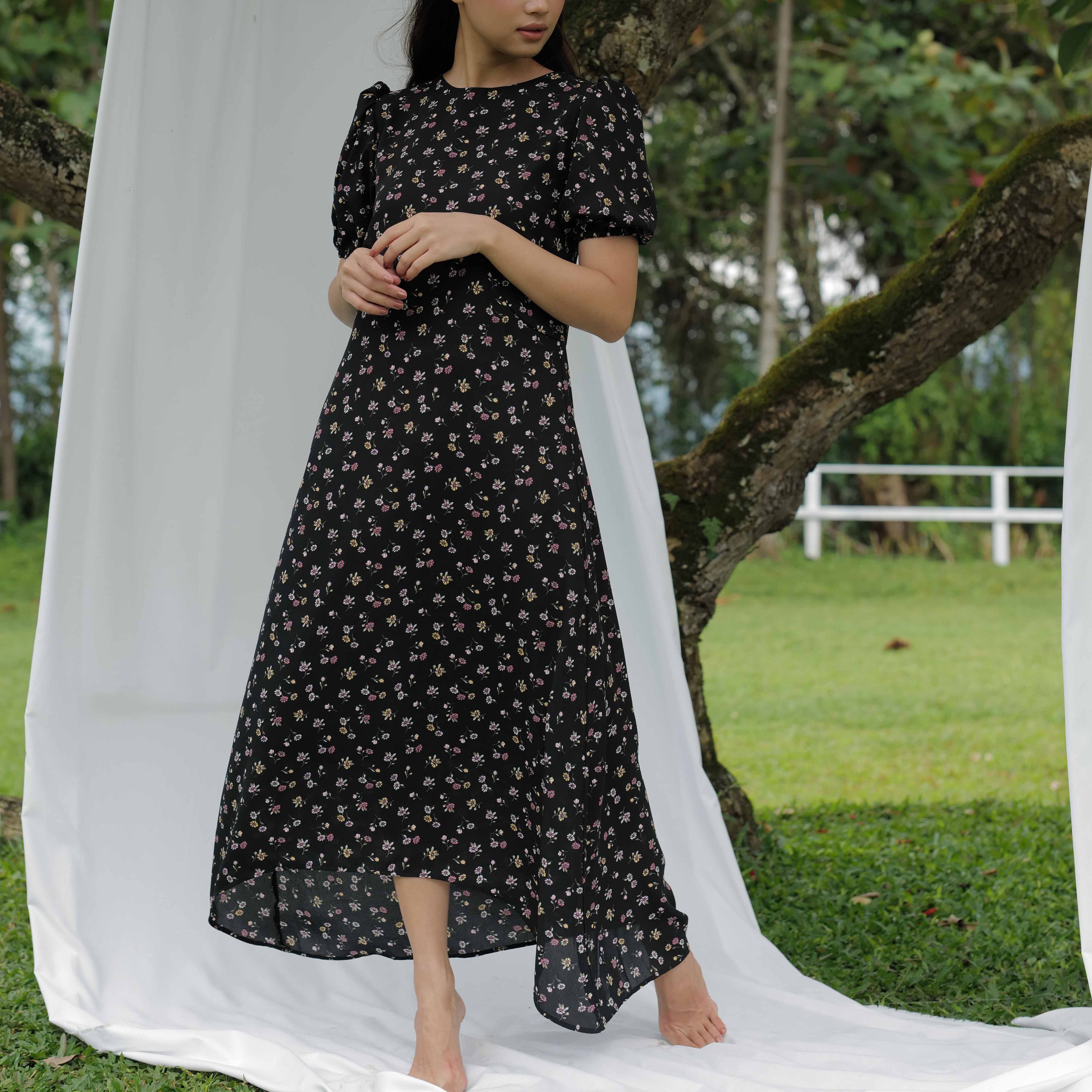 Lolliestory Wayne Simple Long Dress - Lolliestory