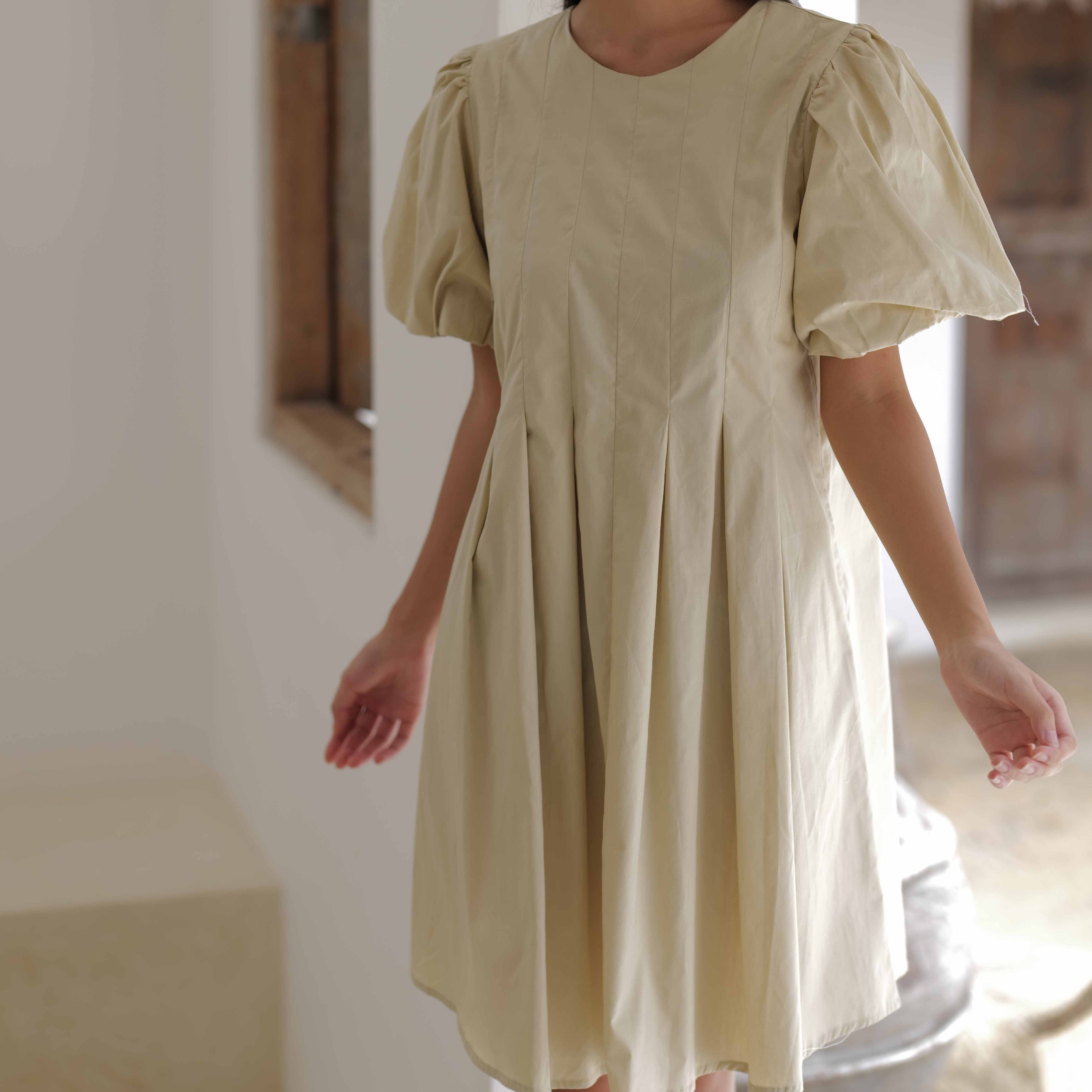Lolliestory Rhea Cotton Midi Dress - Lolliestory