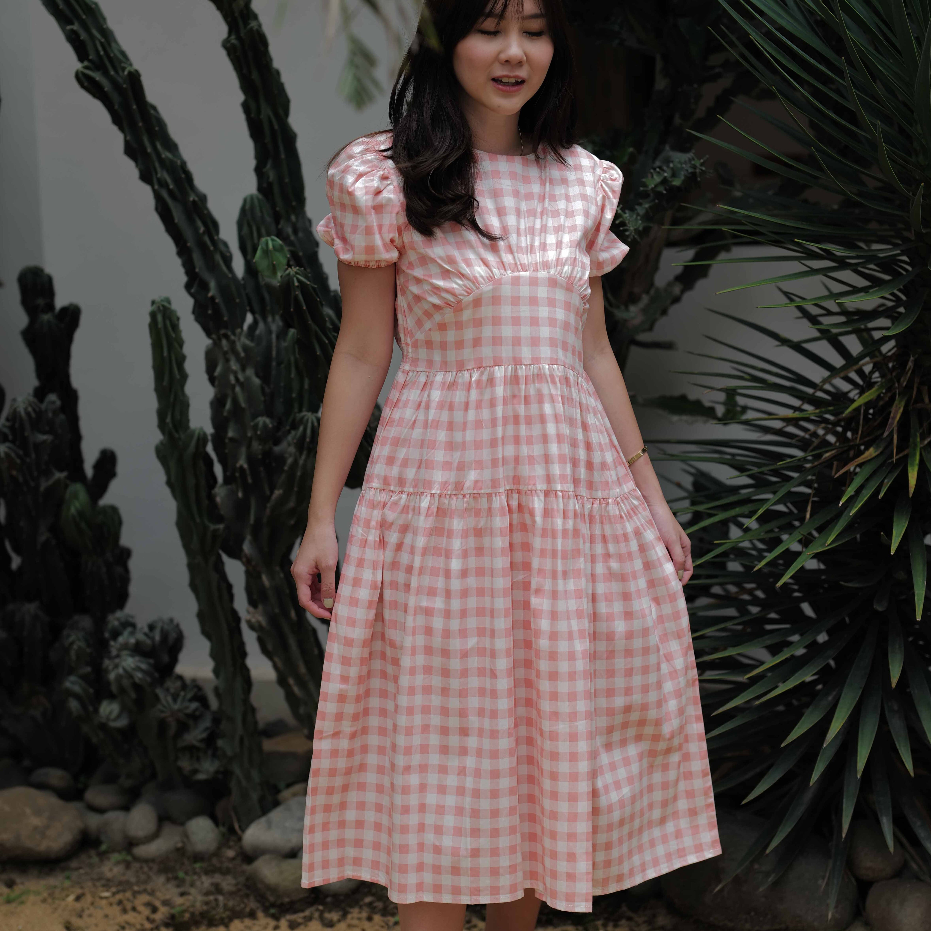 Lolliestory Arietta Cotton Midi Dress - Lolliestory