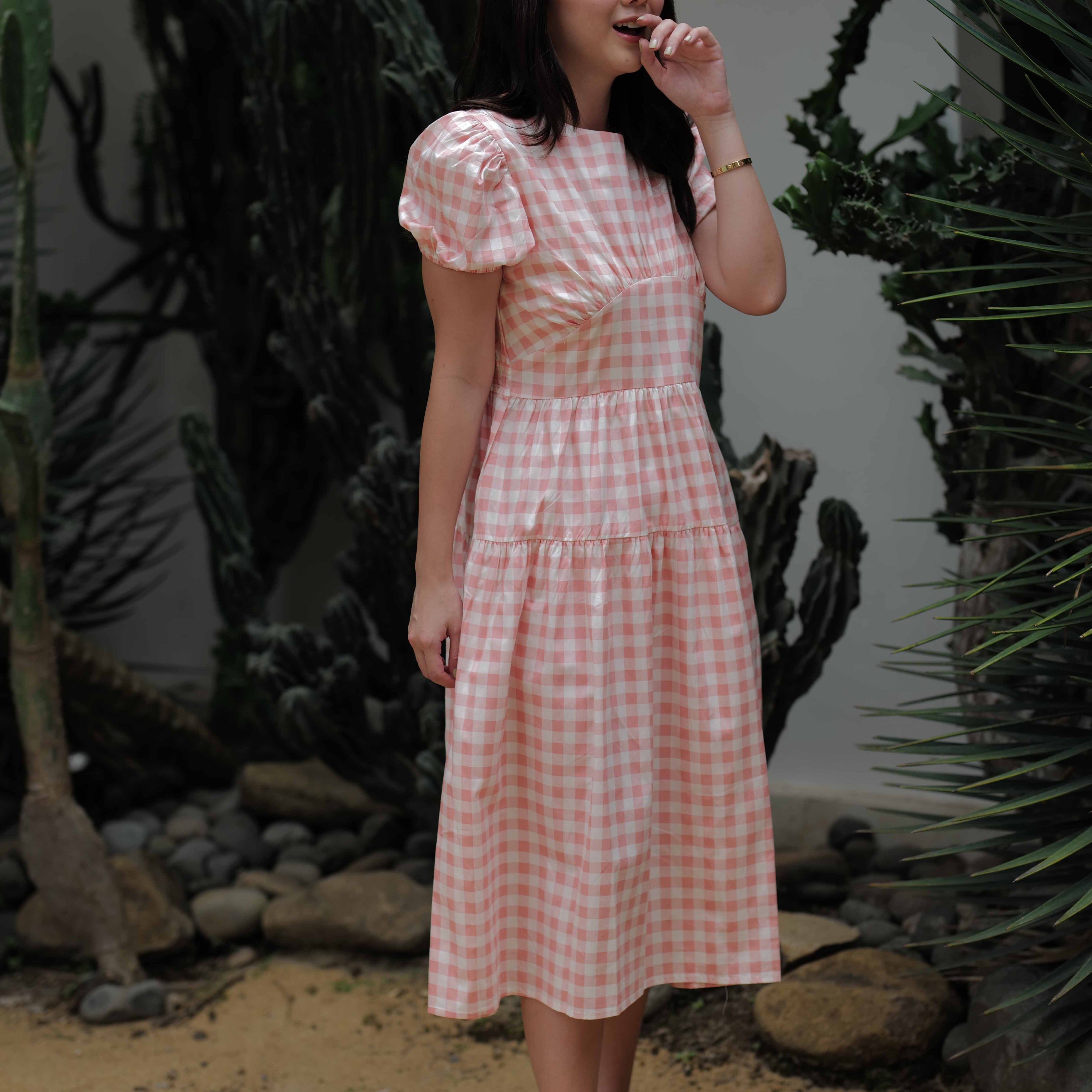 Lolliestory Arietta Cotton Midi Dress - Lolliestory